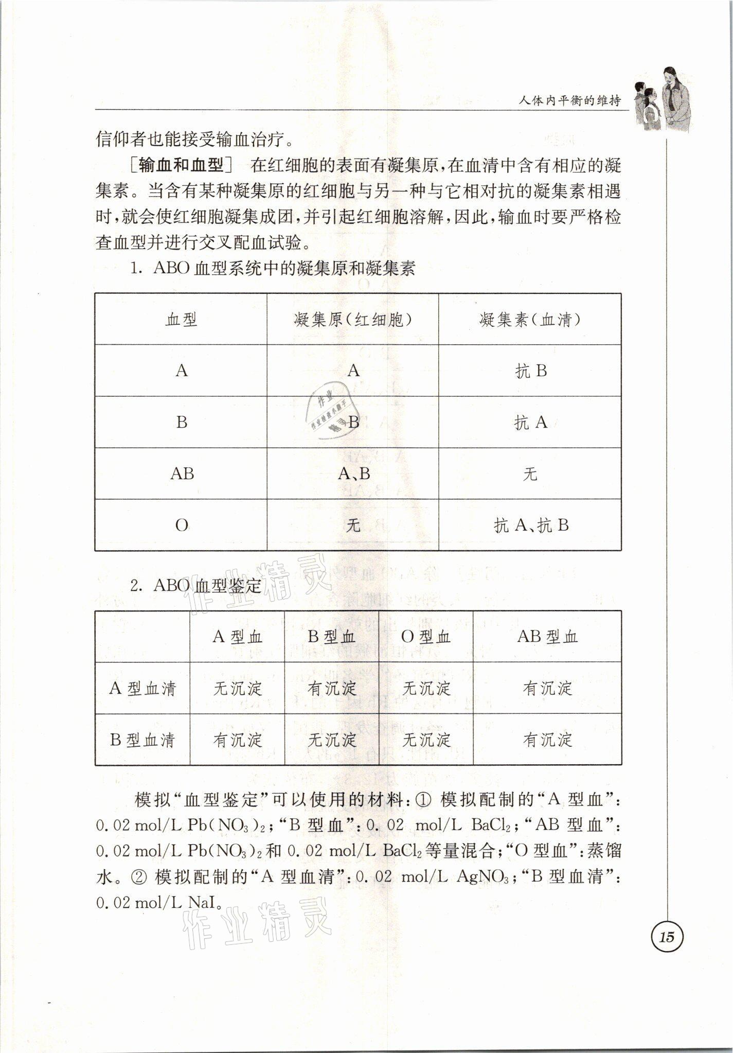 2021年教材課本八年級生物上冊蘇科版 參考答案第15頁