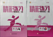 2021年精彩練習(xí)就練這一本八年級英語上冊人教版浙江專版