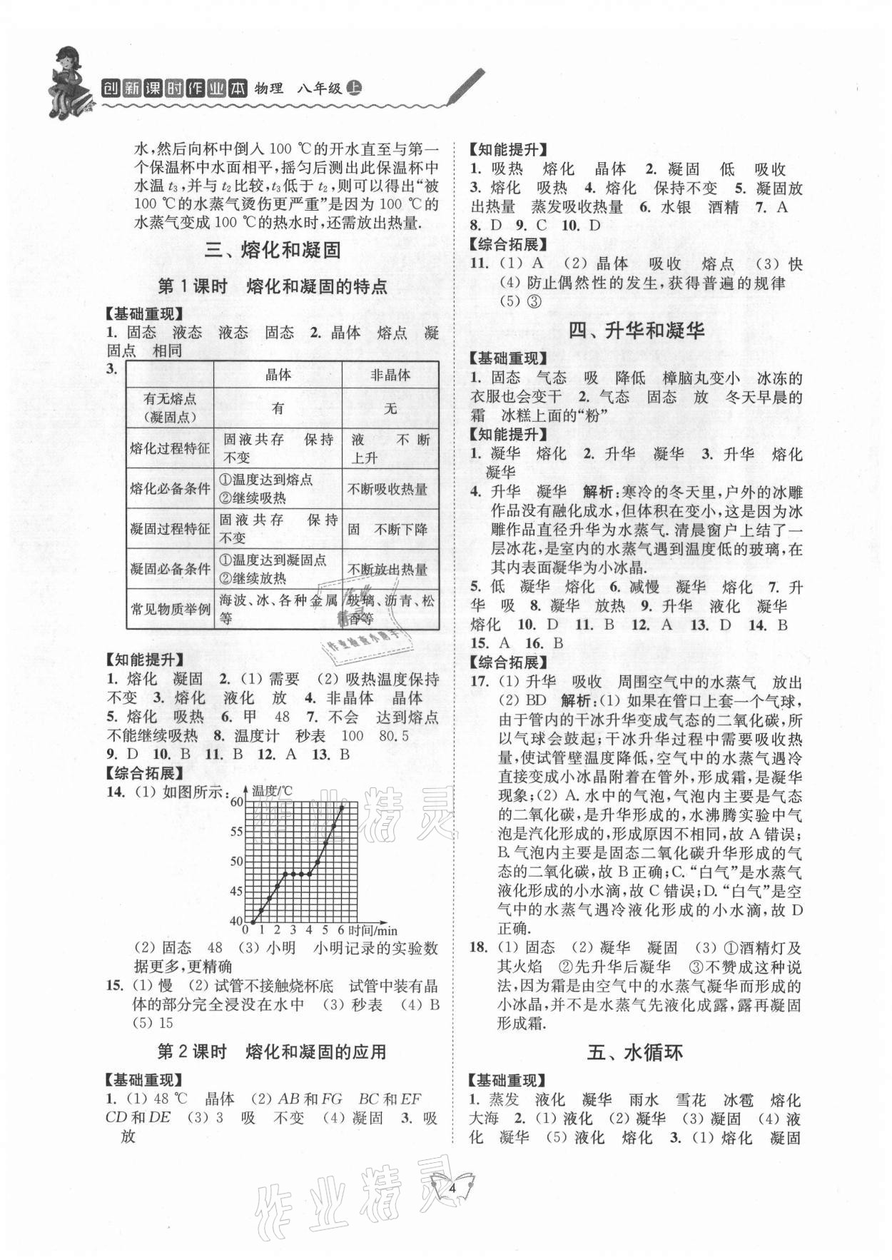 2021年創(chuàng)新課時作業(yè)本八年級物理上冊蘇科版 第4頁