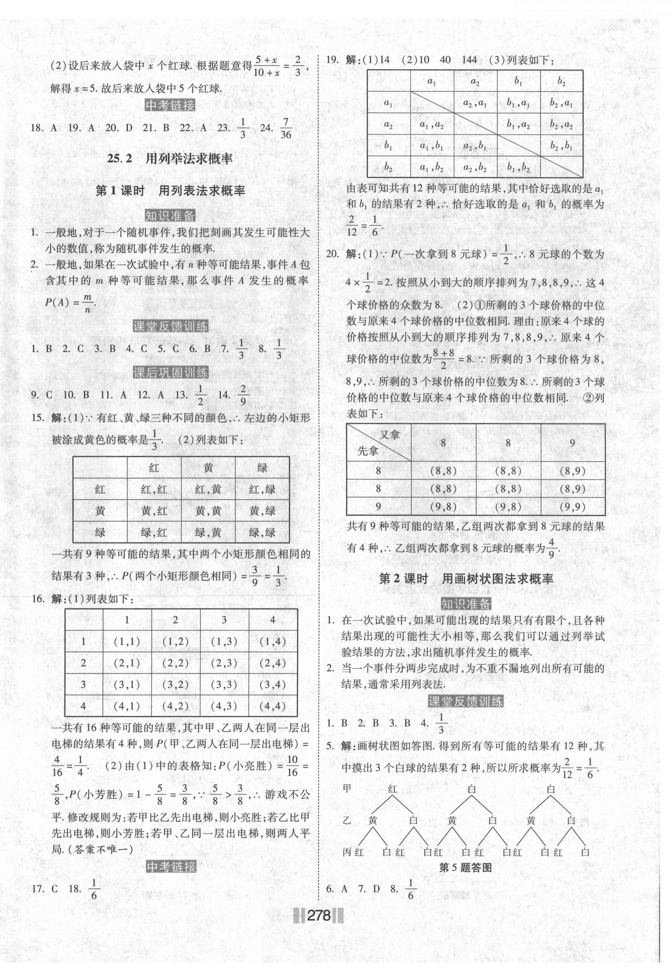 2021年贏在燕趙初中總復(fù)習(xí)課時(shí)練大提速九年級數(shù)學(xué)全一冊人教版 第12頁