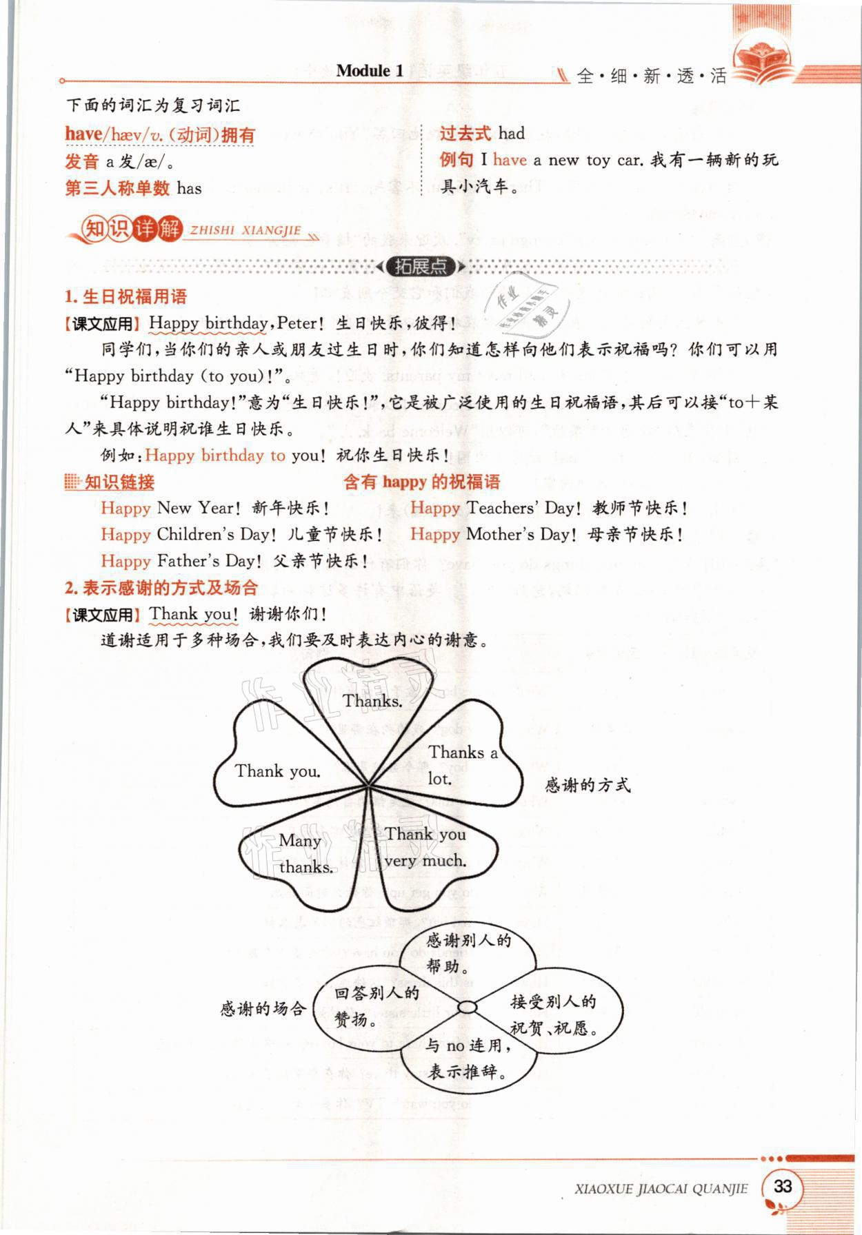 2021年教材課本五年級英語上冊滬教版 參考答案第32頁