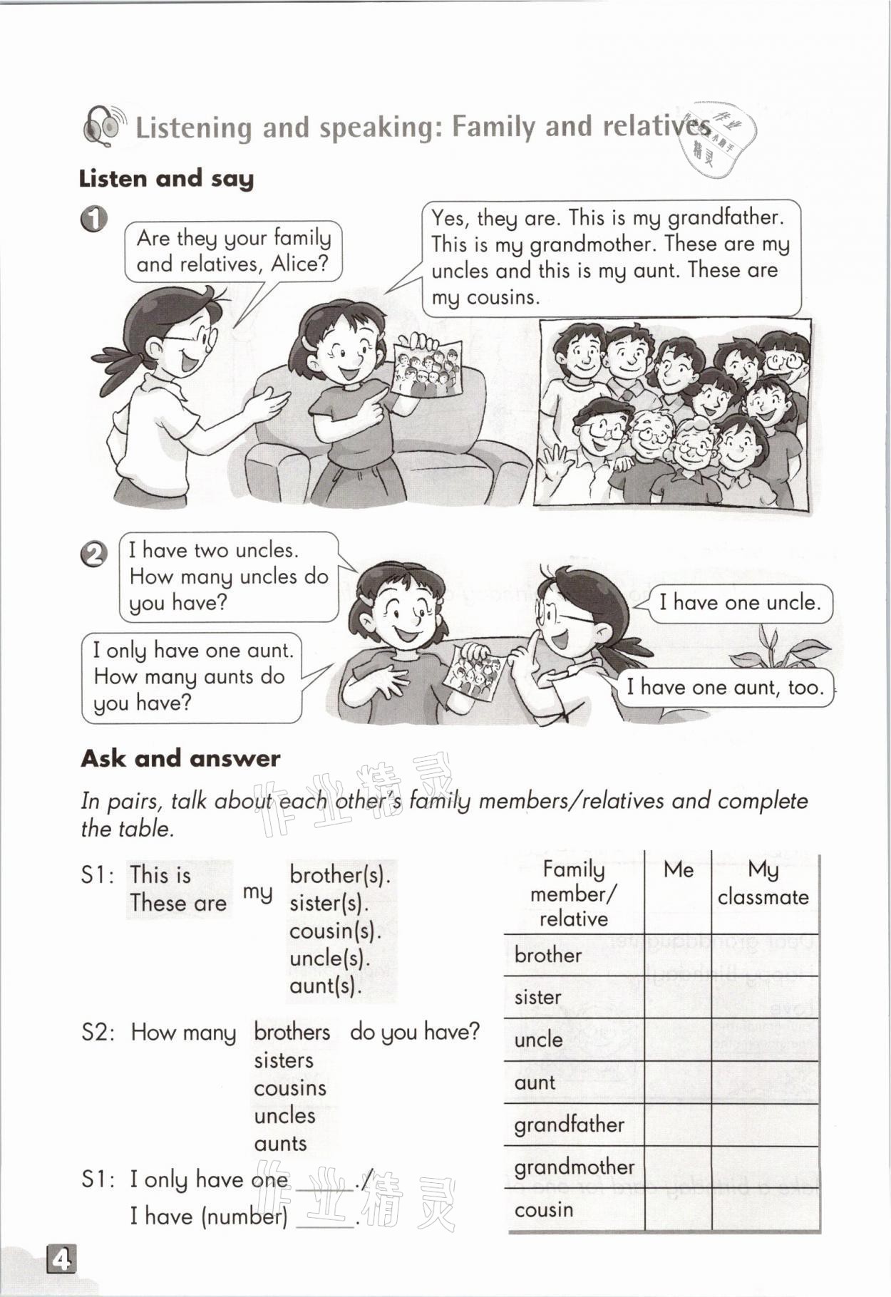 2021年教材課本六年級英語第一學(xué)期滬教版54制 參考答案第5頁