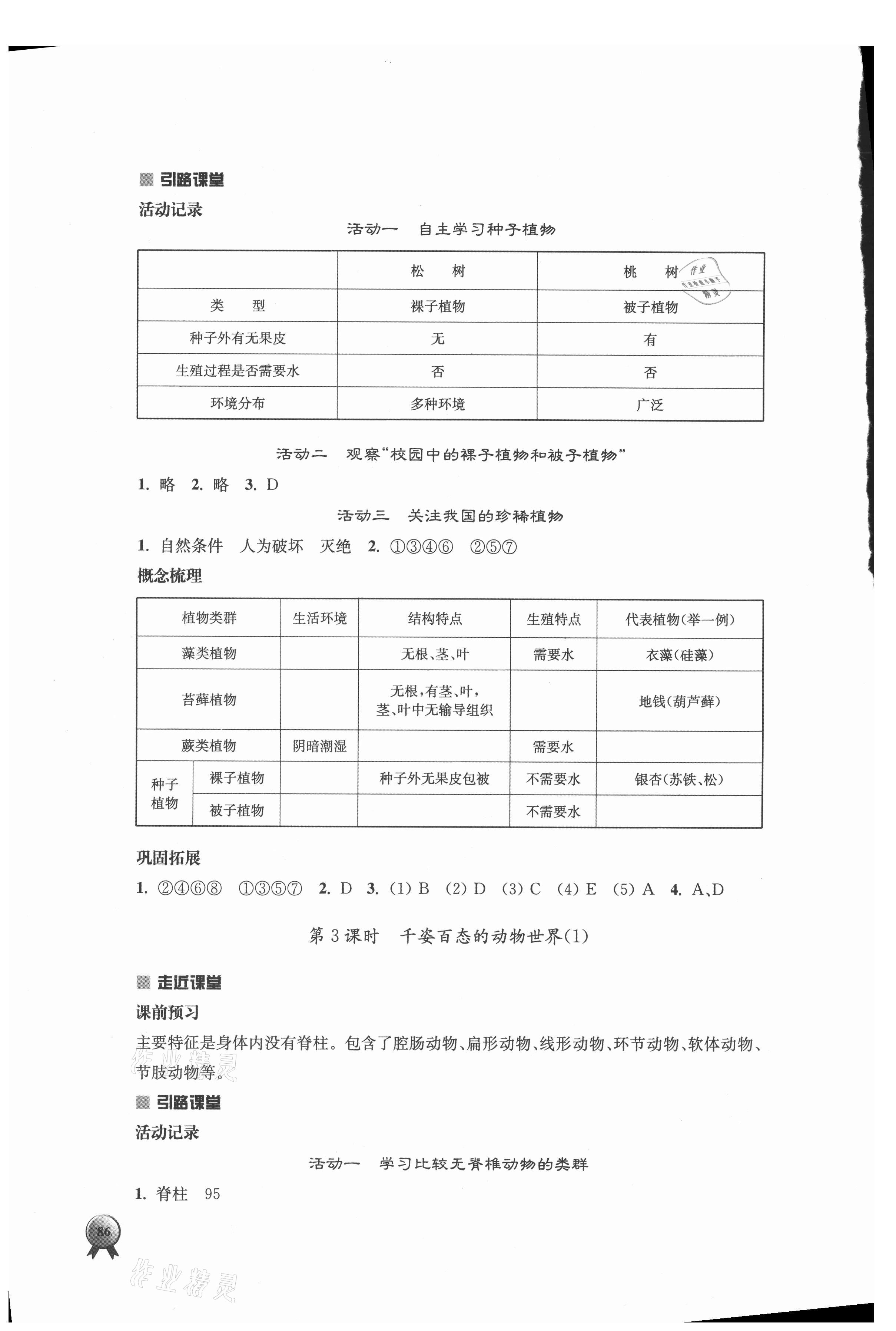 2021年伴你學(xué)八年級生物上冊蘇教版 第2頁