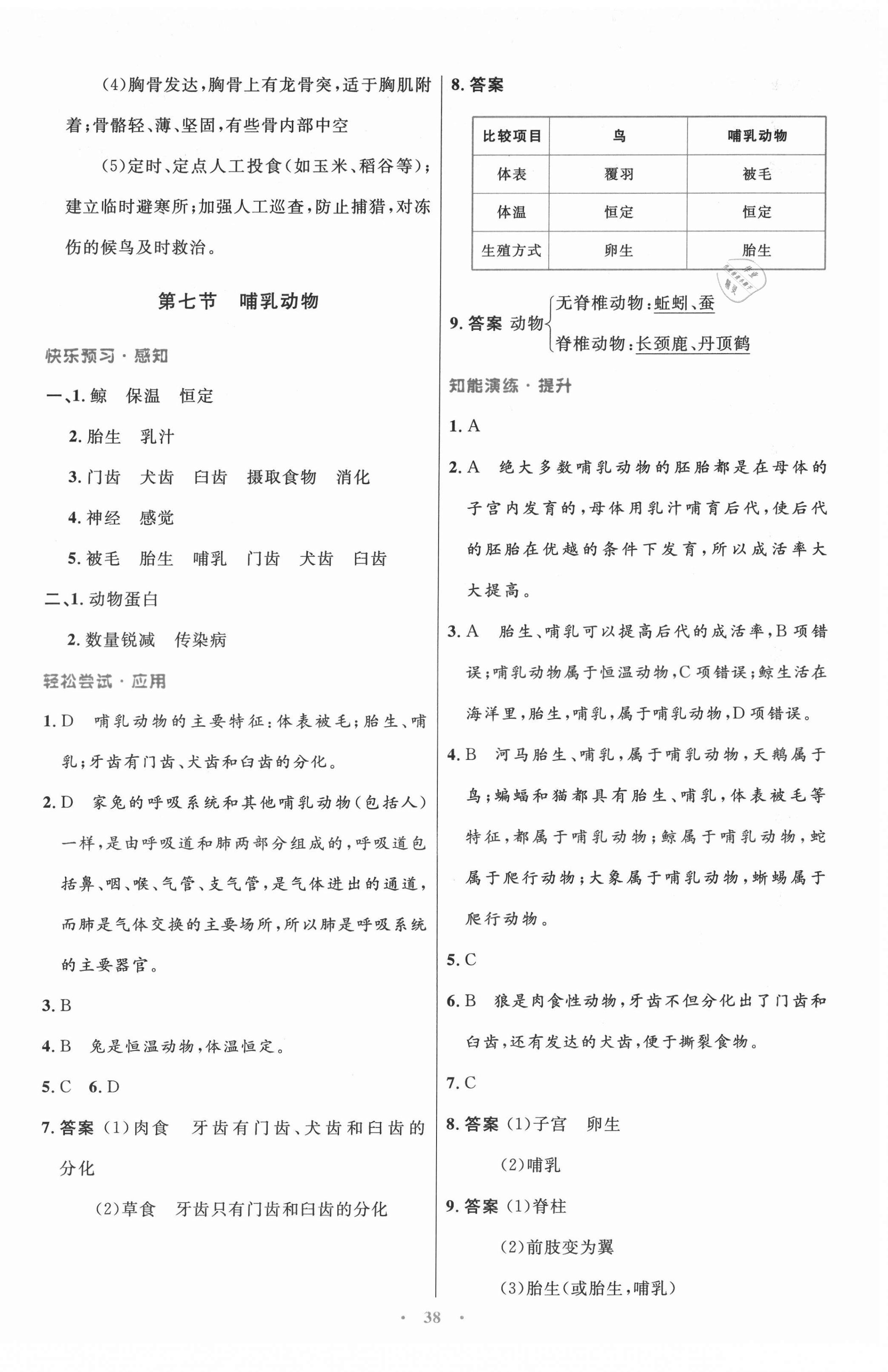 2021年同步测控优化设计八年级生物上册人教版 第6页