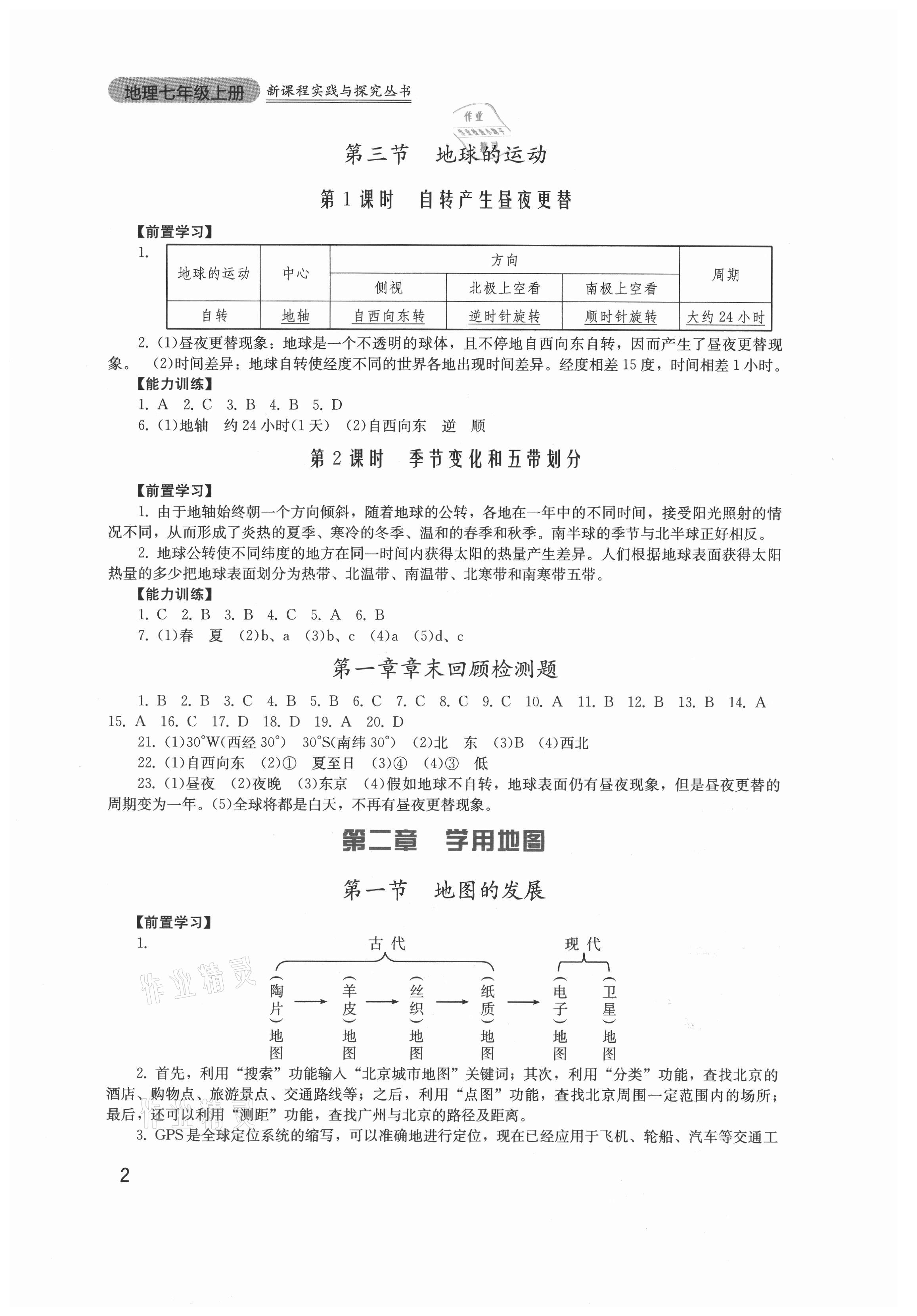 2021年新課程實(shí)踐與探究叢書七年級(jí)地理上冊(cè)粵人版 第2頁