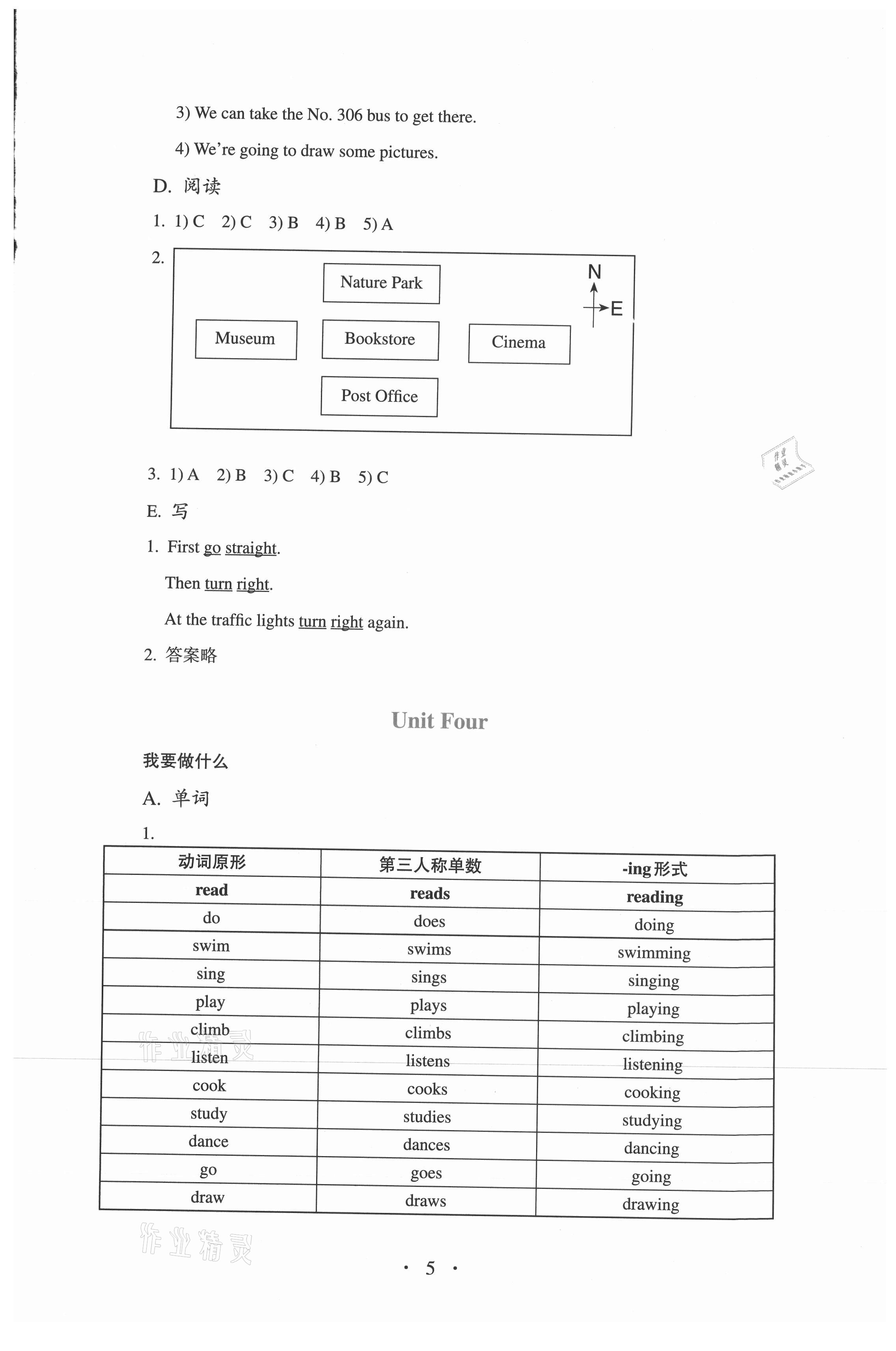 2021年人教金學(xué)典同步解析與測評六年級英語上冊人教PEP版三起 第5頁