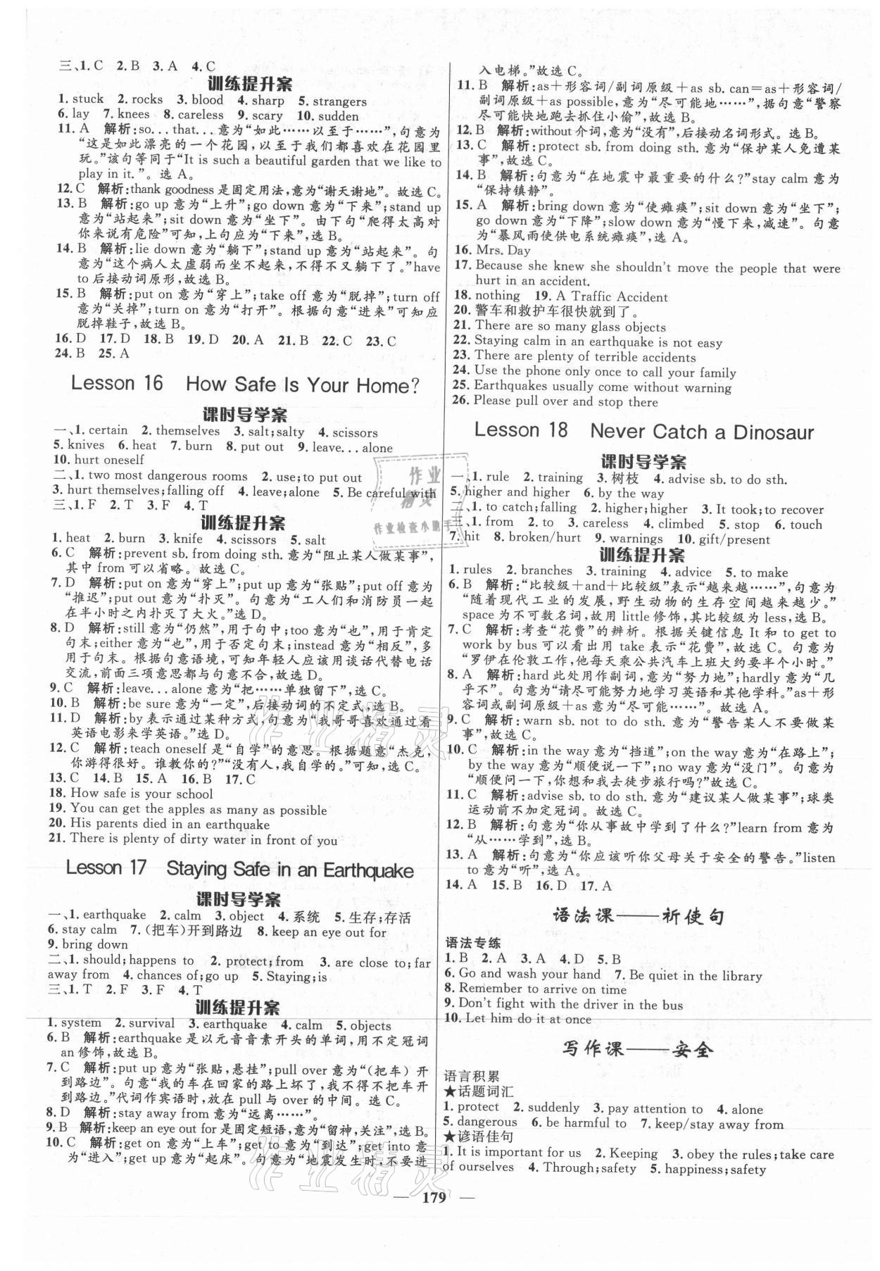 2021年奪冠百分百新導(dǎo)學(xué)課時練九年級英語全一冊冀教版 第5頁