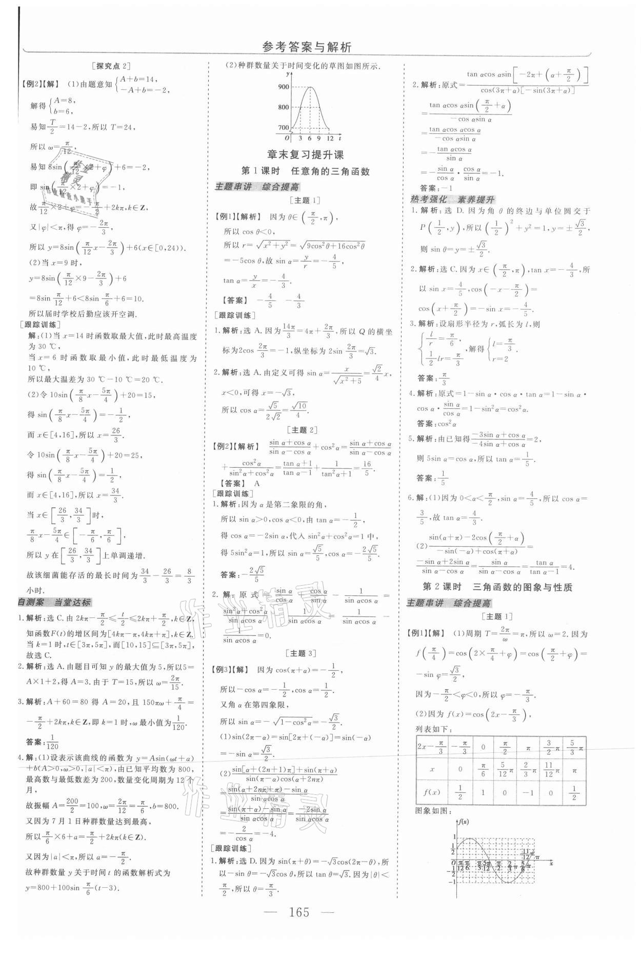 2021年新坐標(biāo)同步練習(xí)高中數(shù)學(xué)必修4人教版 第9頁