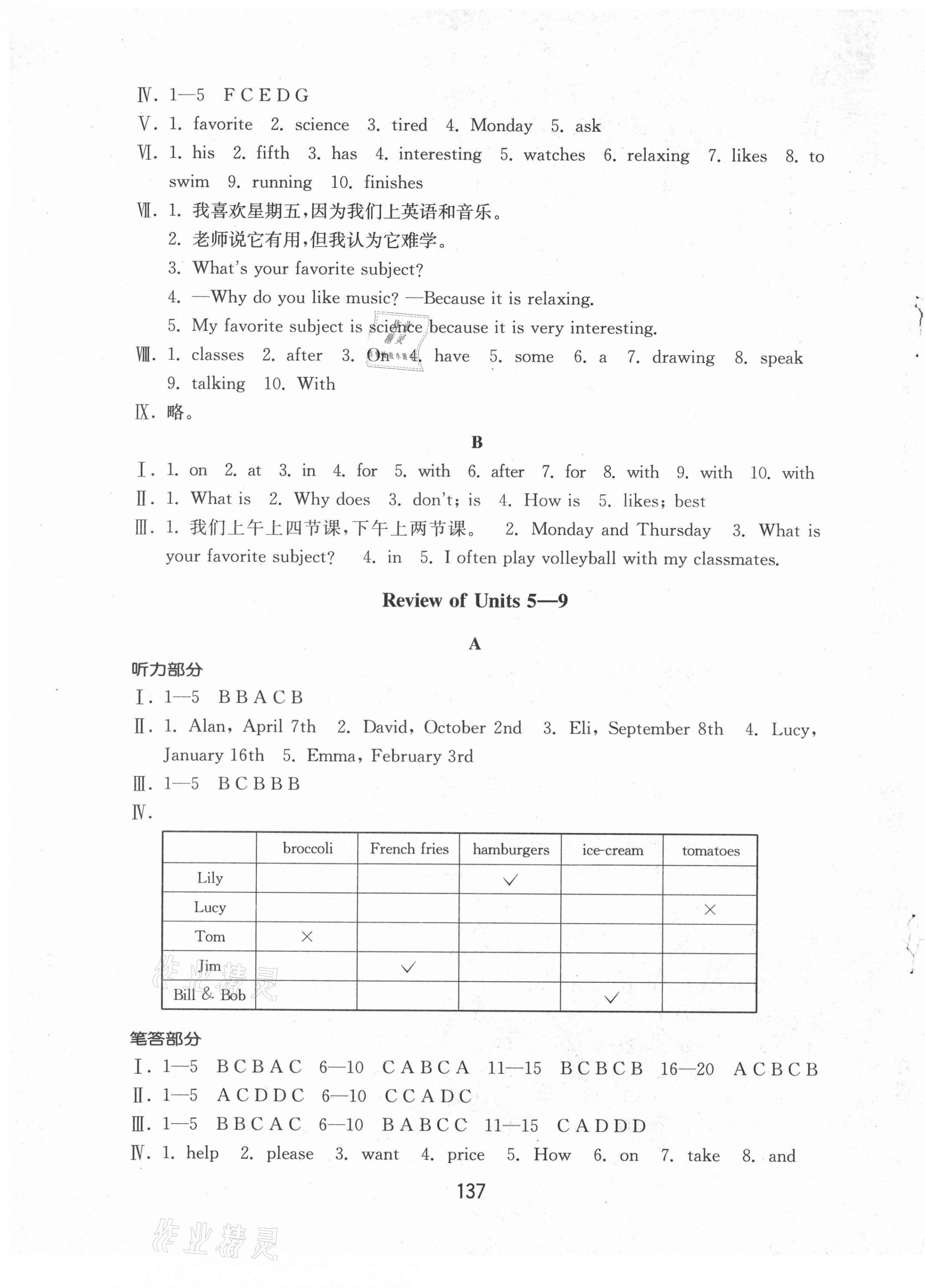 2021年初中基础训练山东教育出版社七年级英语上册人教版 第9页