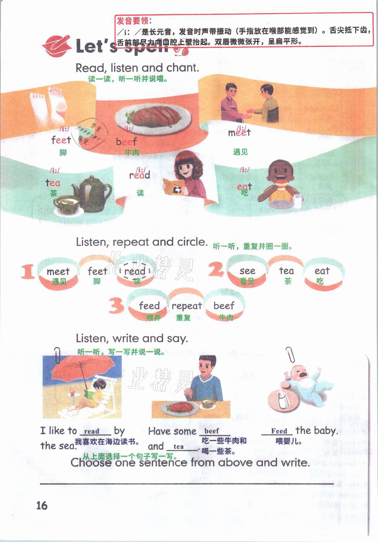 2021年教材課本五年級(jí)英語(yǔ)上冊(cè)人教版 參考答案第19頁(yè)