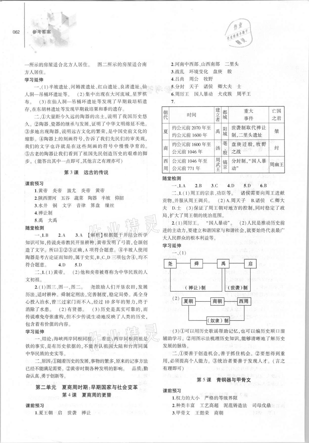 2021年同步練習冊大象出版社七年級歷史上冊人教版 第2頁