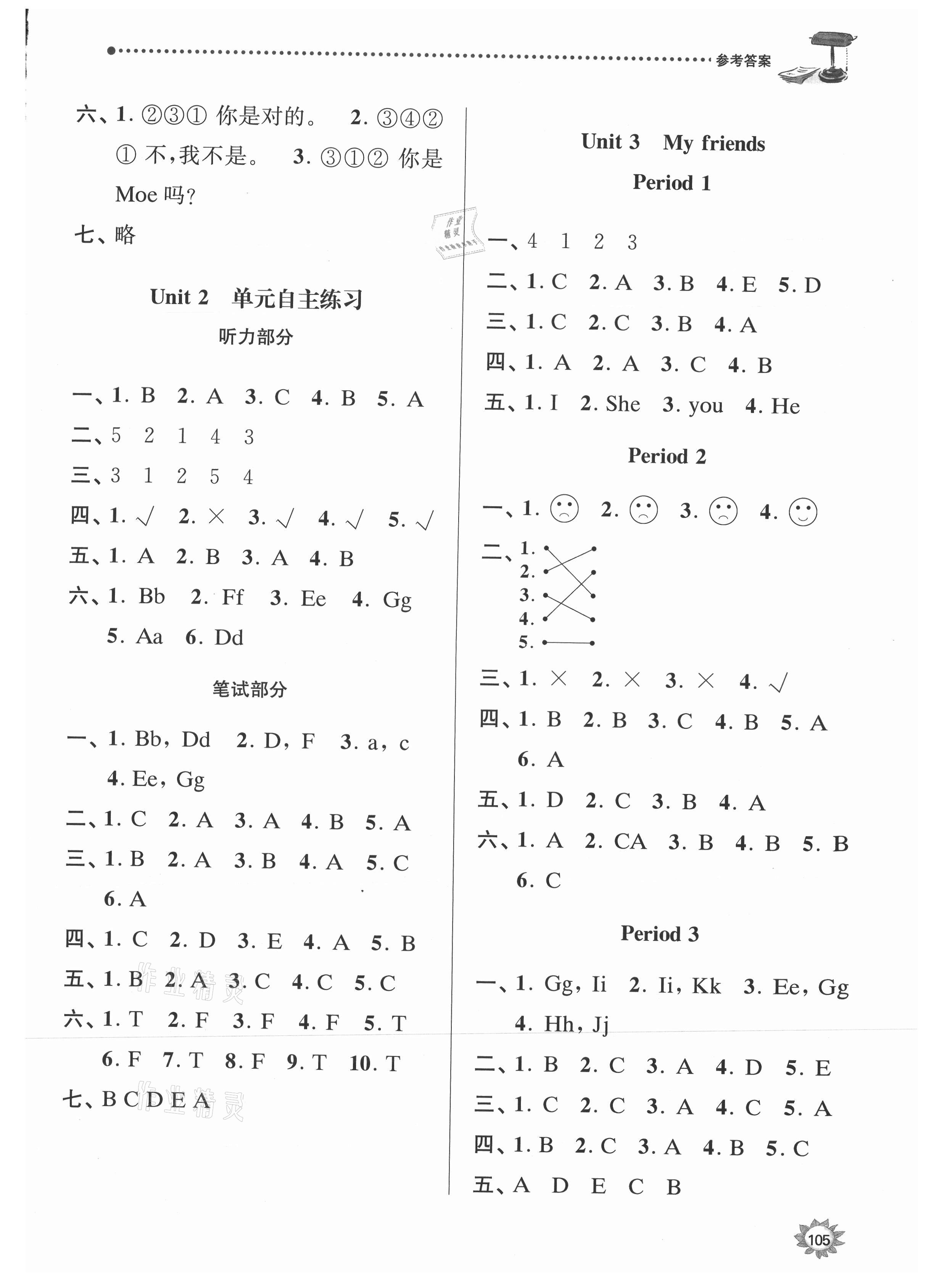 2021年課時(shí)天天練三年級(jí)英語(yǔ)上冊(cè)譯林版 第3頁(yè)