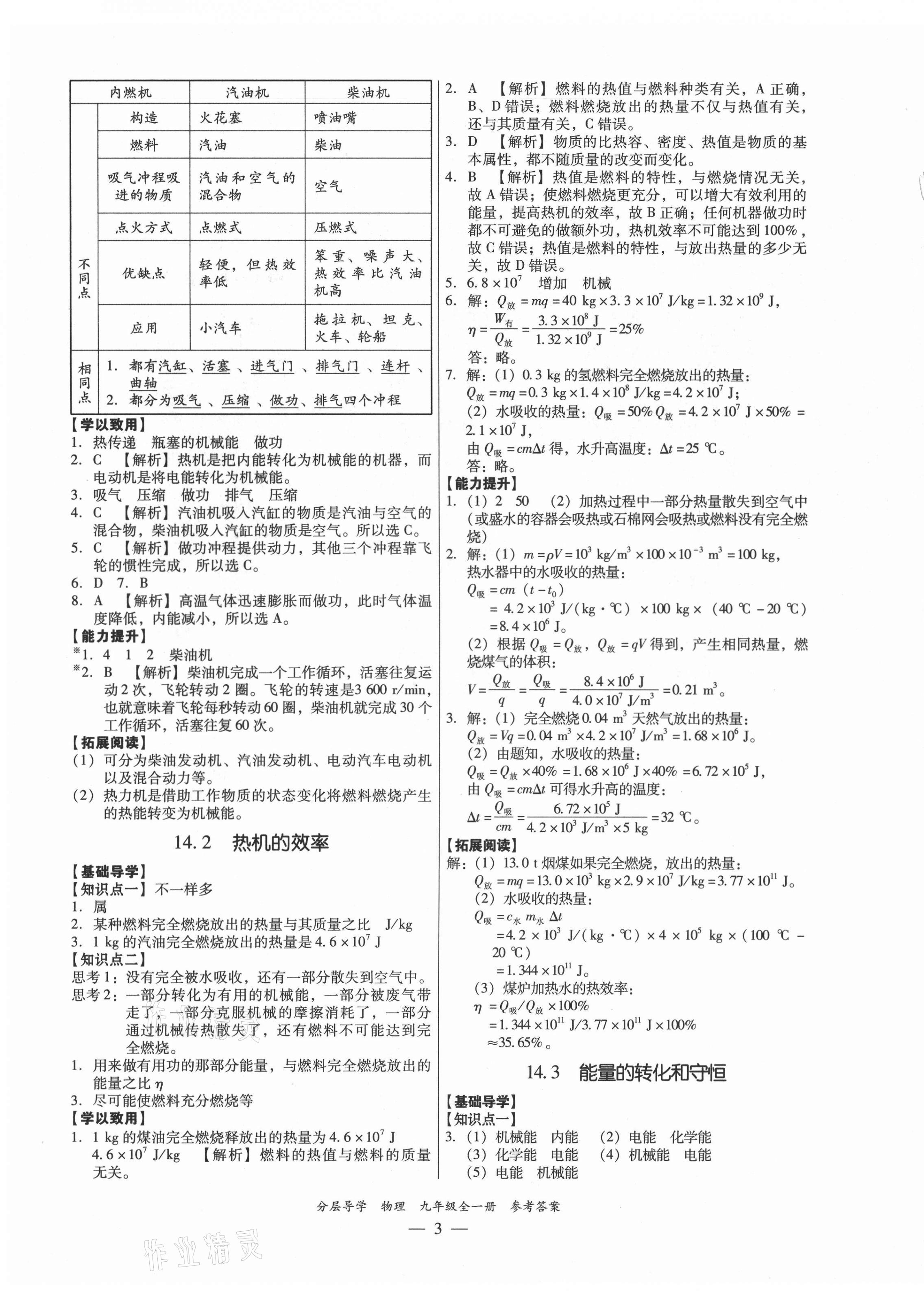 2021年分層導學九年級物理全一冊人教版 第3頁