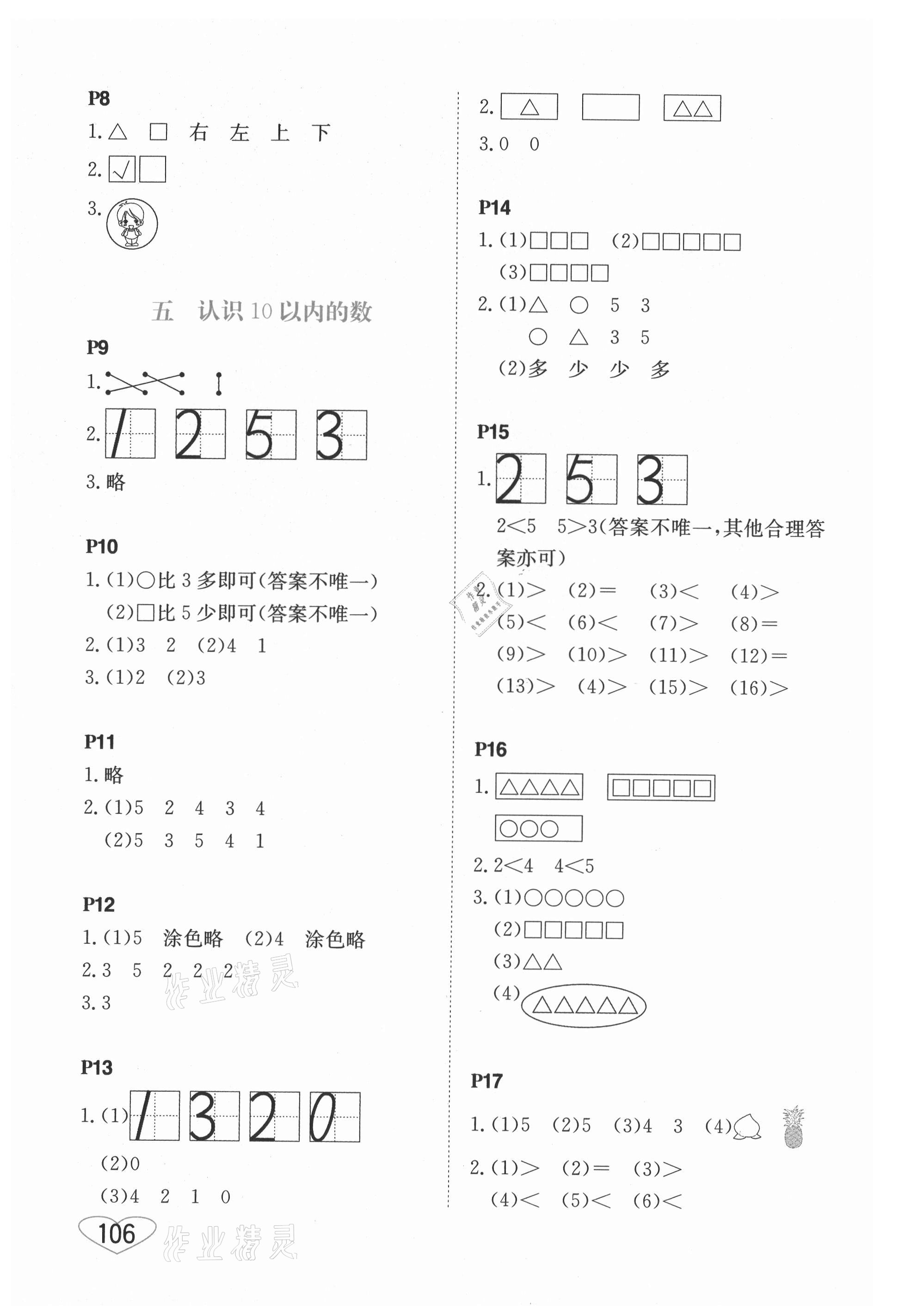 2021年小學(xué)數(shù)學(xué)口算心算速算一年級(jí)上冊(cè)蘇教版 第2頁(yè)