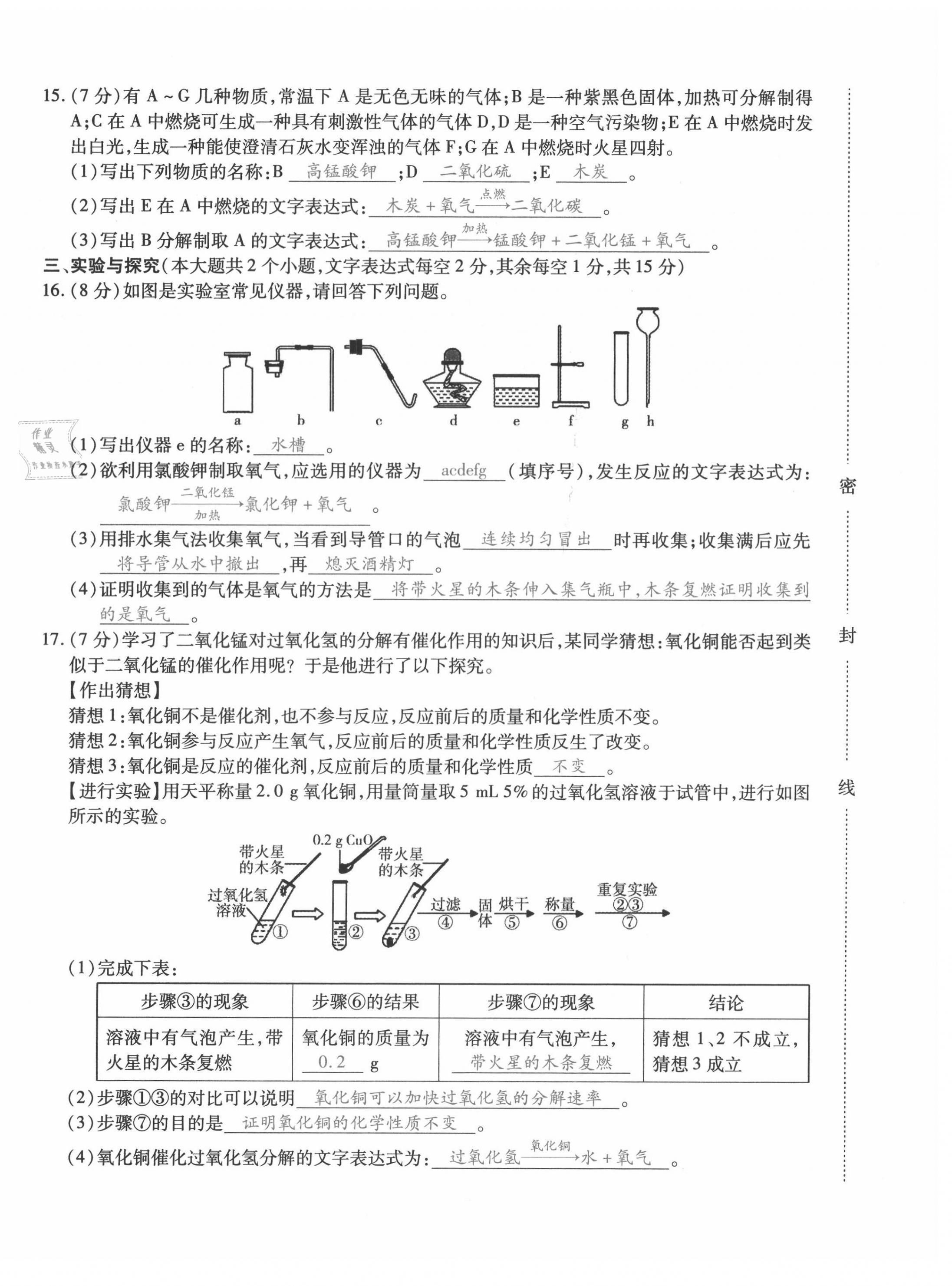 2021年本土攻略九年級化學全一冊人教版 第8頁