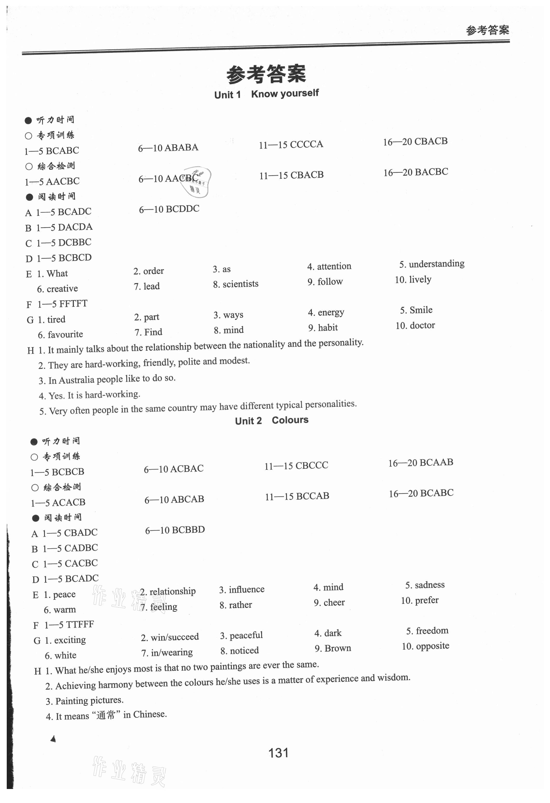 2021年新課標(biāo)初中英語同步聽讀訓(xùn)練九年級上冊 第1頁