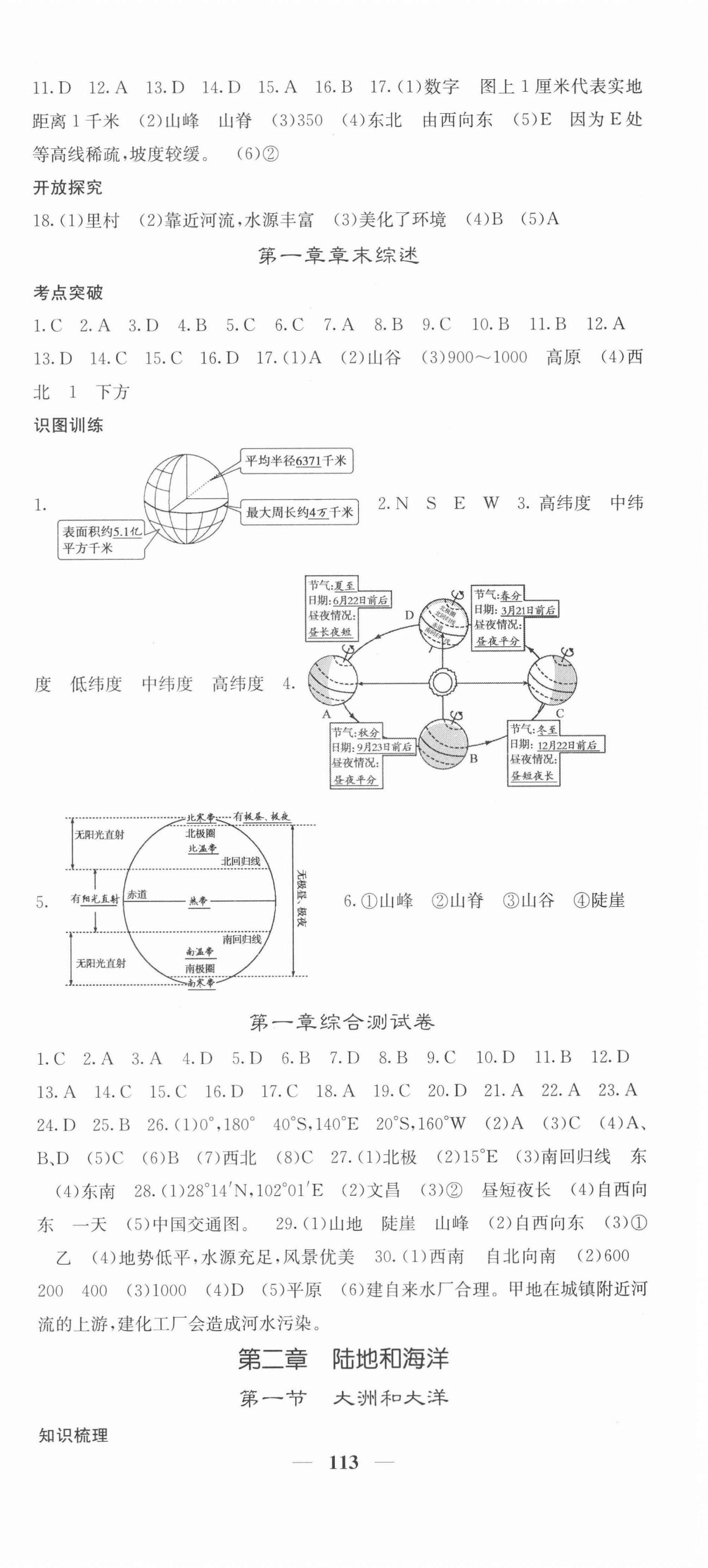 2021年課堂點睛七年級地理上冊人教版 第3頁