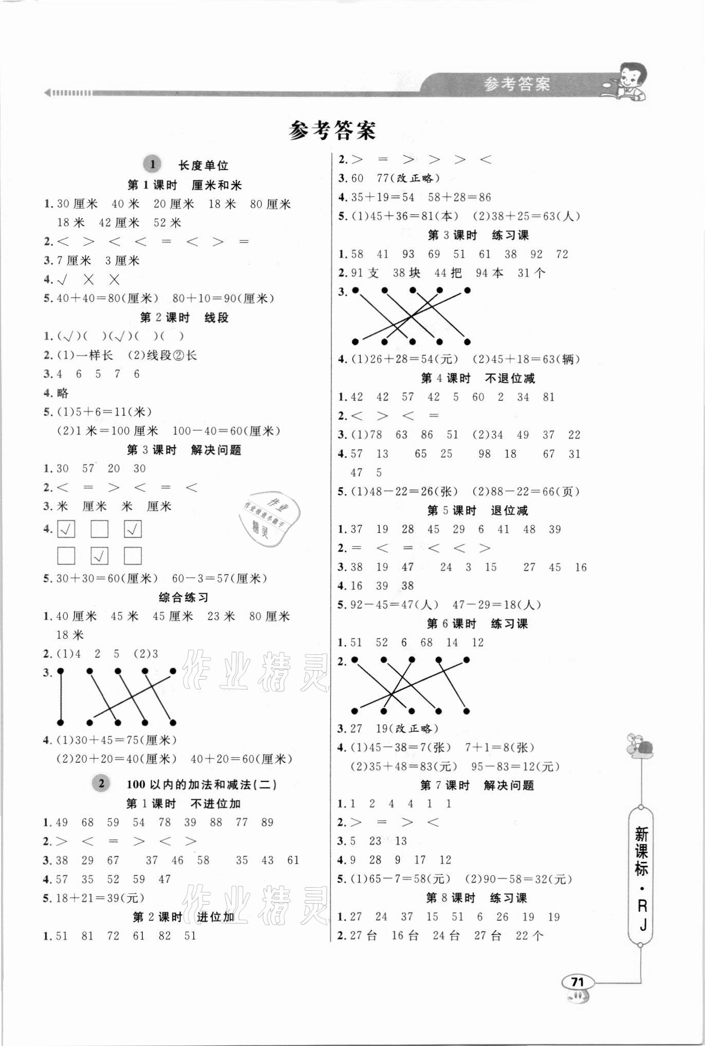 2021年應(yīng)用題天天練二年級(jí)上冊(cè)人教版 第1頁(yè)