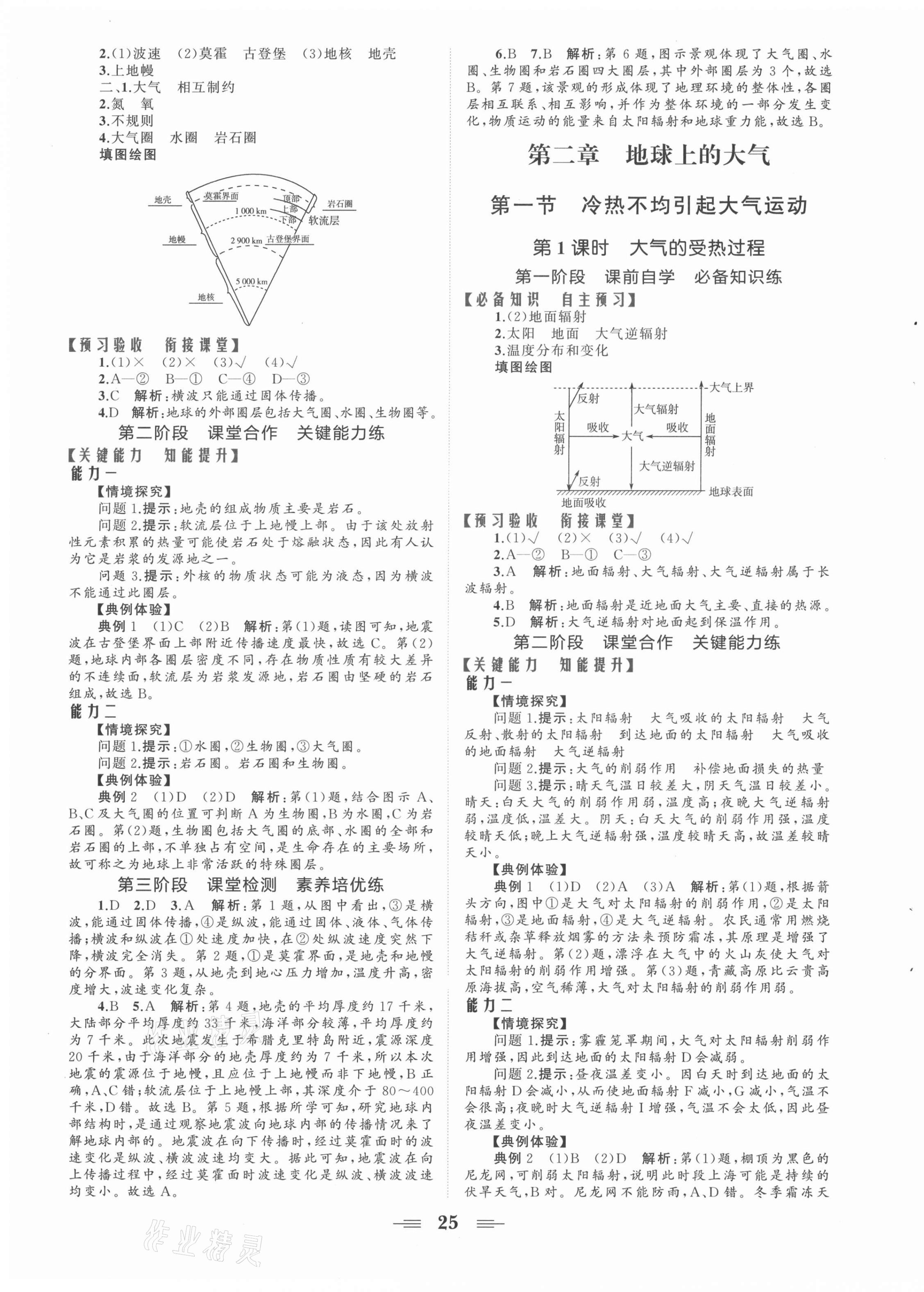 2021年点金训练精讲巧练高中地理必修1人教版 第5页