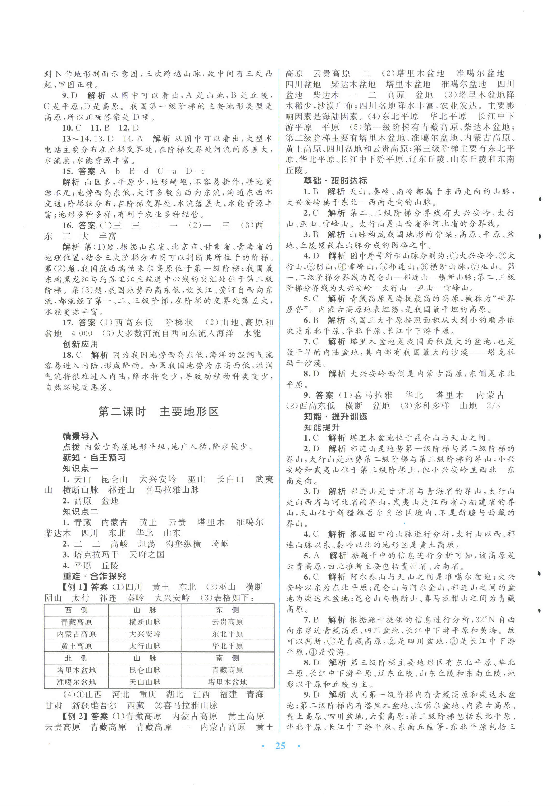 2021年同步測控優(yōu)化設(shè)計(jì)八年級地理上冊商務(wù)星球版 第5頁