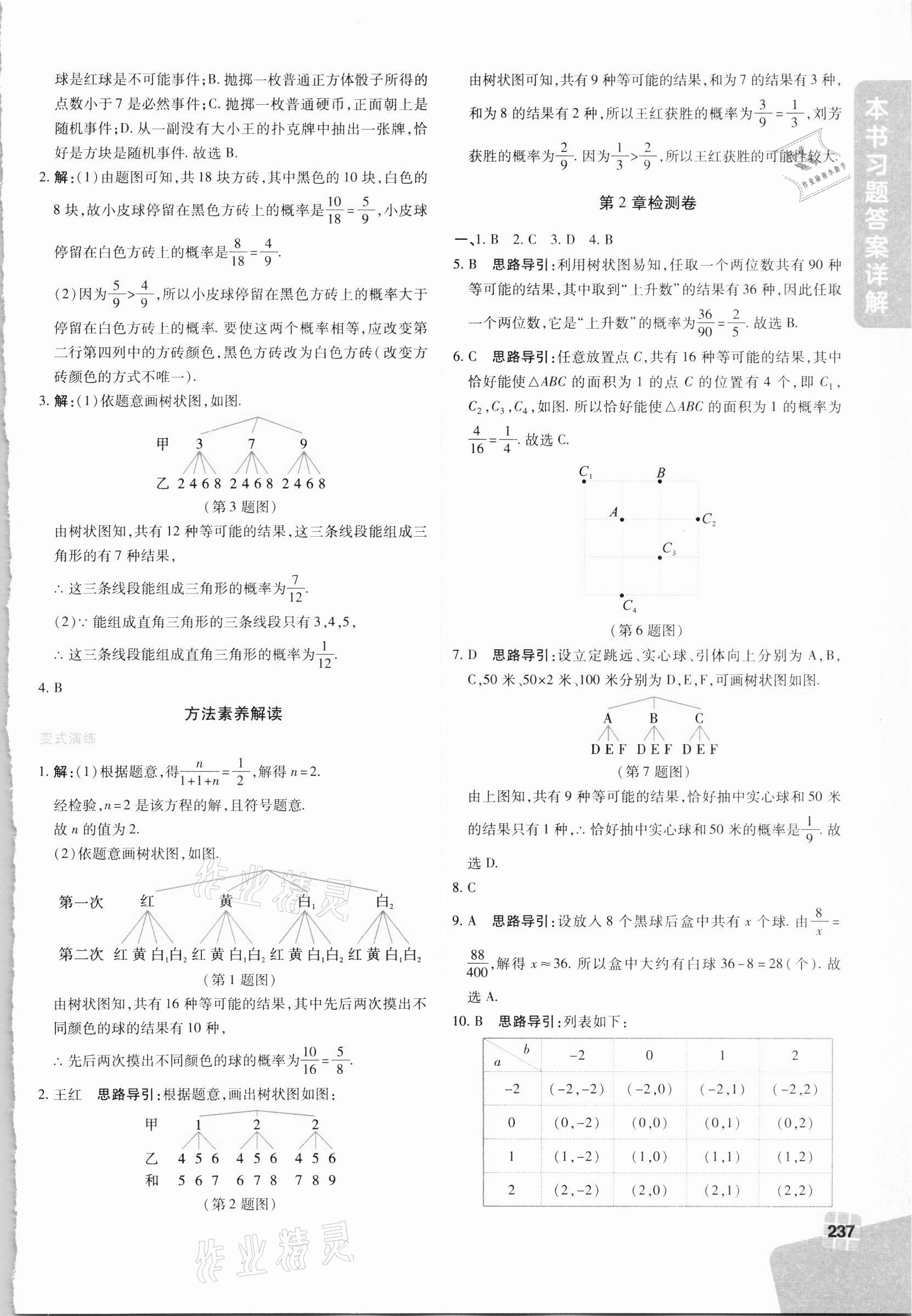 2021年倍速學(xué)習(xí)法九年級(jí)數(shù)學(xué)上冊(cè)浙教版 第15頁(yè)