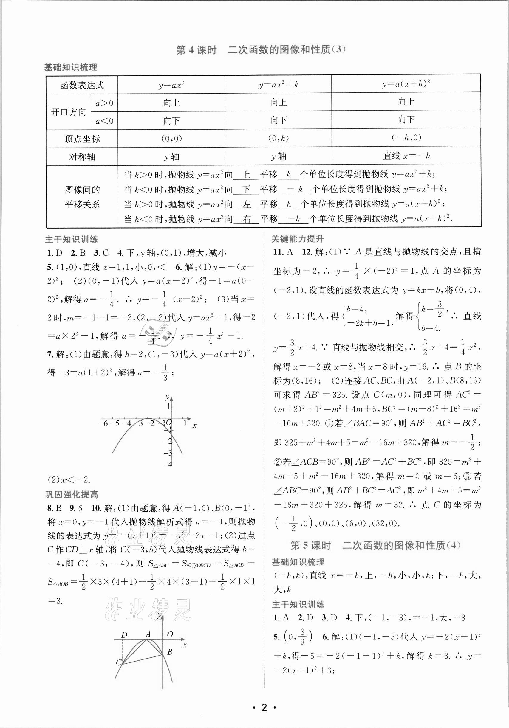 2022年創(chuàng)新課時(shí)作業(yè)本九年級數(shù)學(xué)下冊蘇科版蘇州專版 第2頁