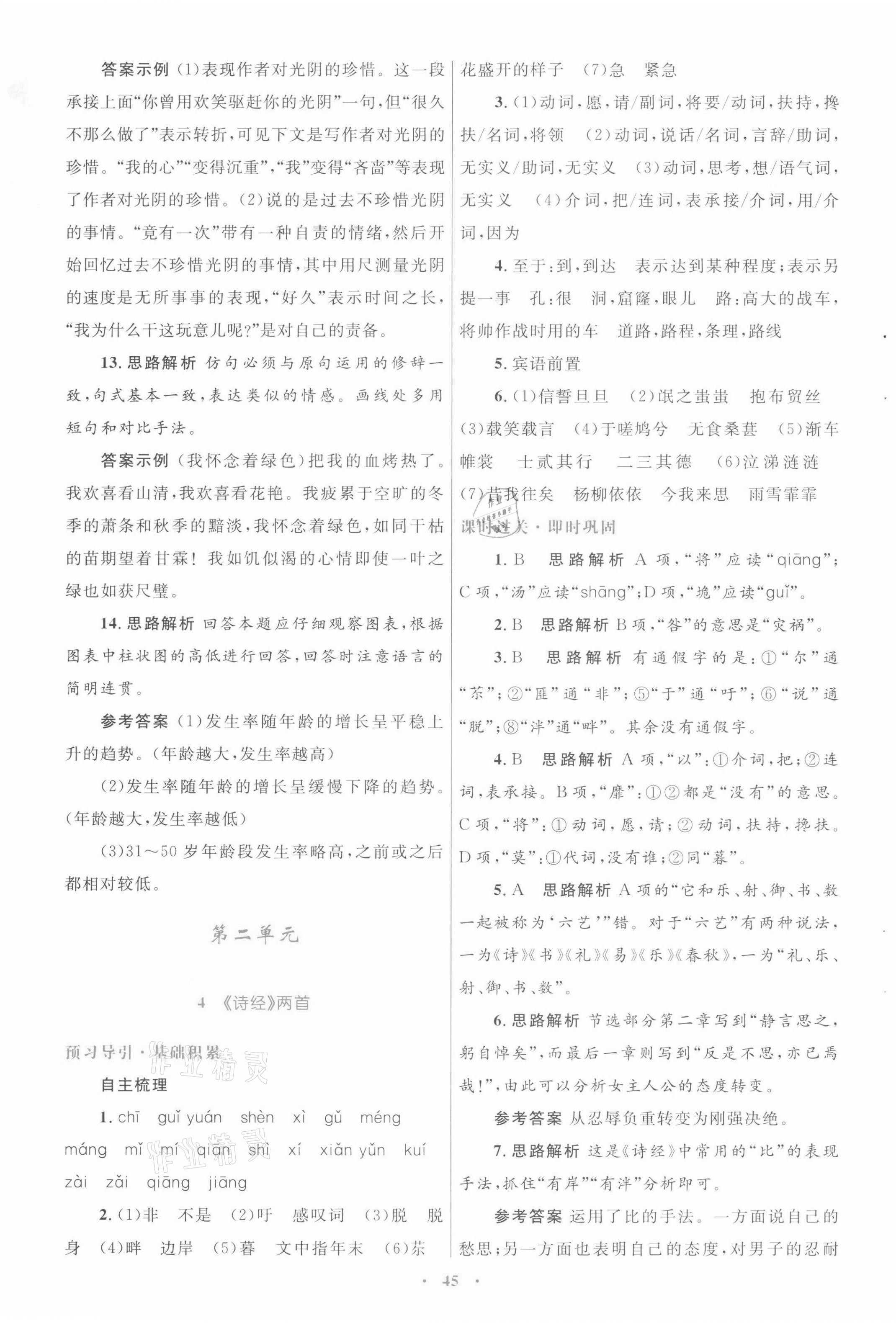 2021年高中同步測(cè)控優(yōu)化設(shè)計(jì)語(yǔ)文必修2人教版 第5頁(yè)