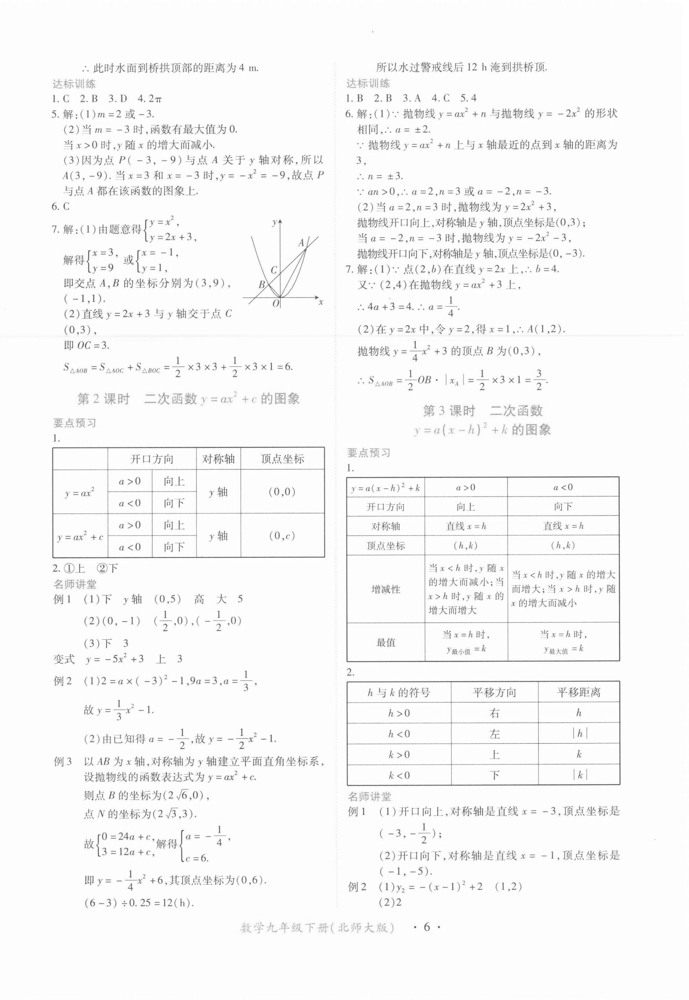 2022年一課一練創(chuàng)新練習(xí)九年級數(shù)學(xué)下冊北師大版 第6頁