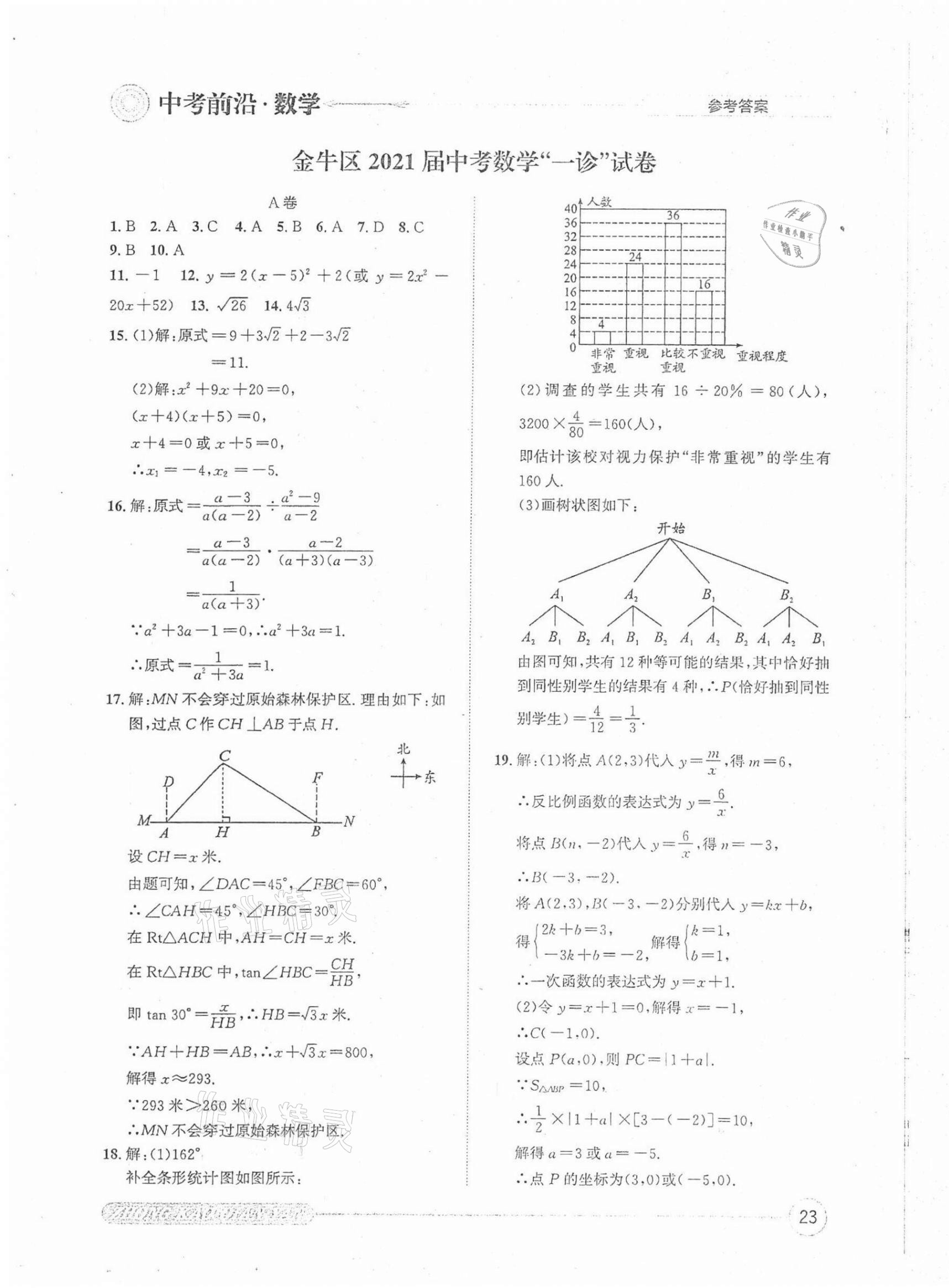 2022年中考前沿數(shù)學(xué) 第23頁