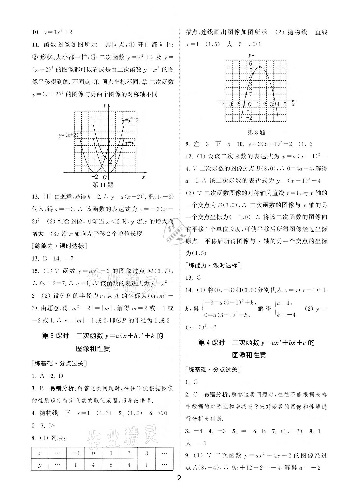 2022年通城學(xué)典小題精練九年級(jí)數(shù)學(xué)下冊(cè)蘇科版 第2頁