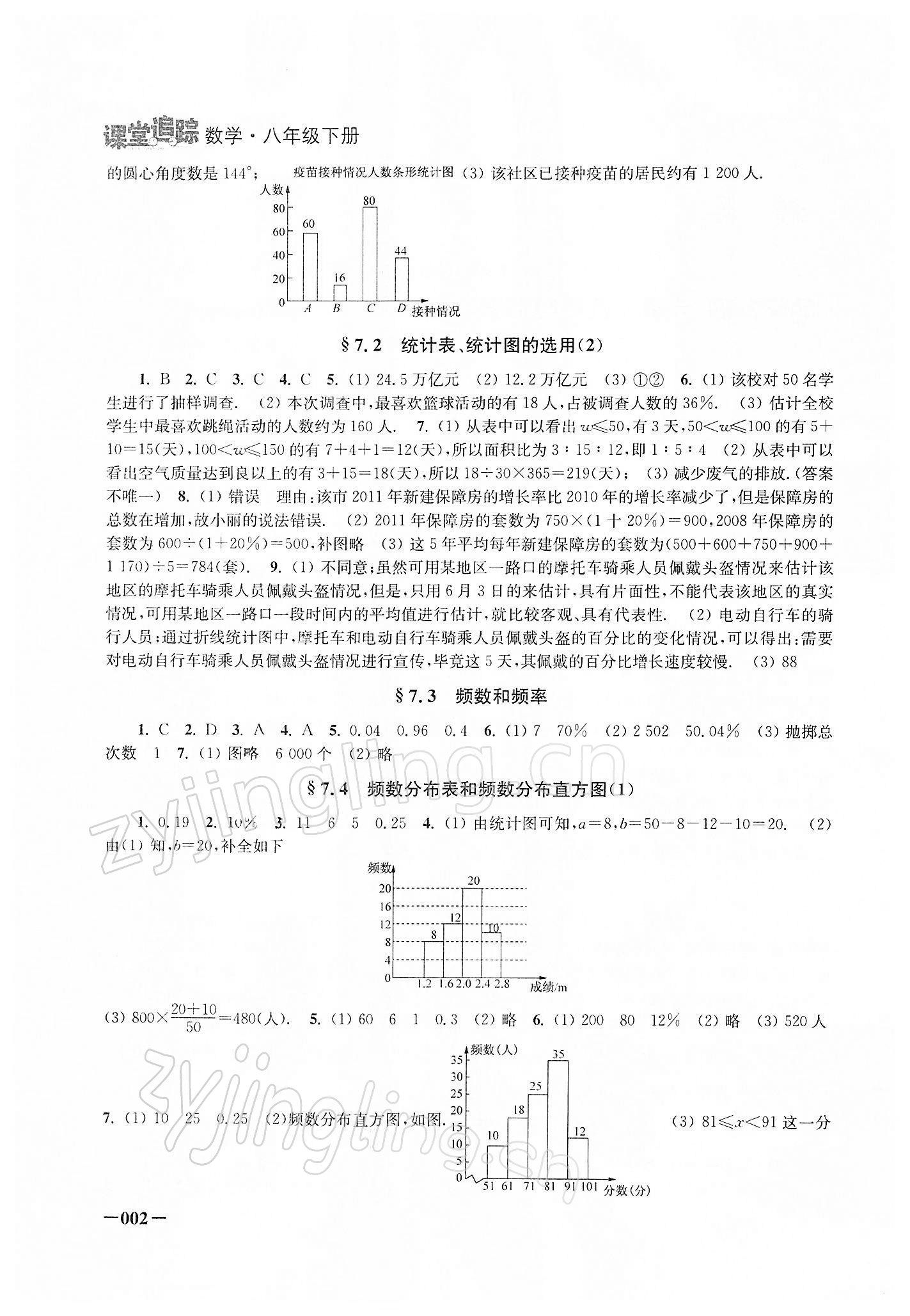 2022年課堂追蹤八年級(jí)數(shù)學(xué)下冊(cè)蘇科版 第2頁(yè)