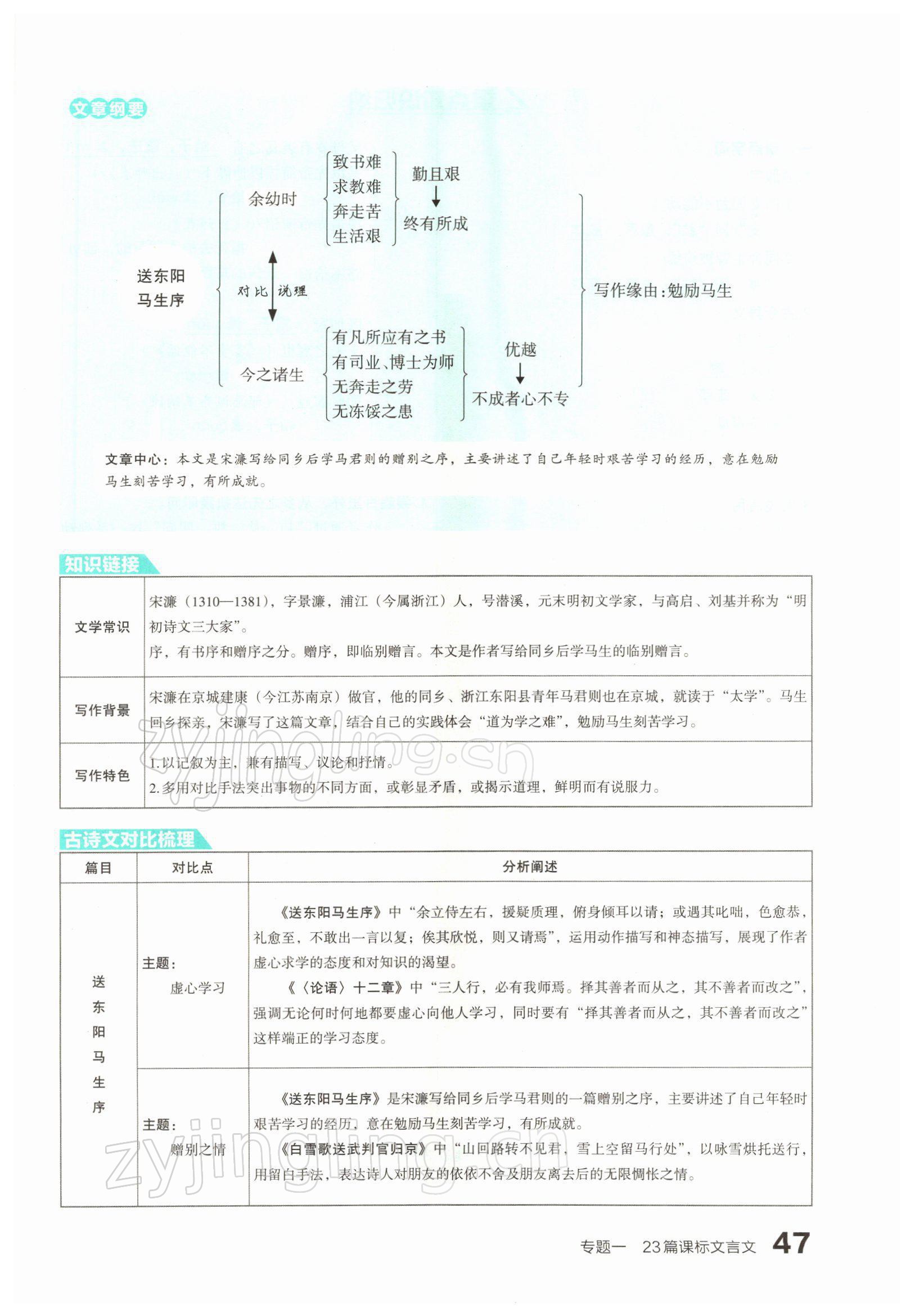 2022年滾動(dòng)遷移中考總復(fù)習(xí)語(yǔ)文山西專(zhuān)版 參考答案第89頁(yè)