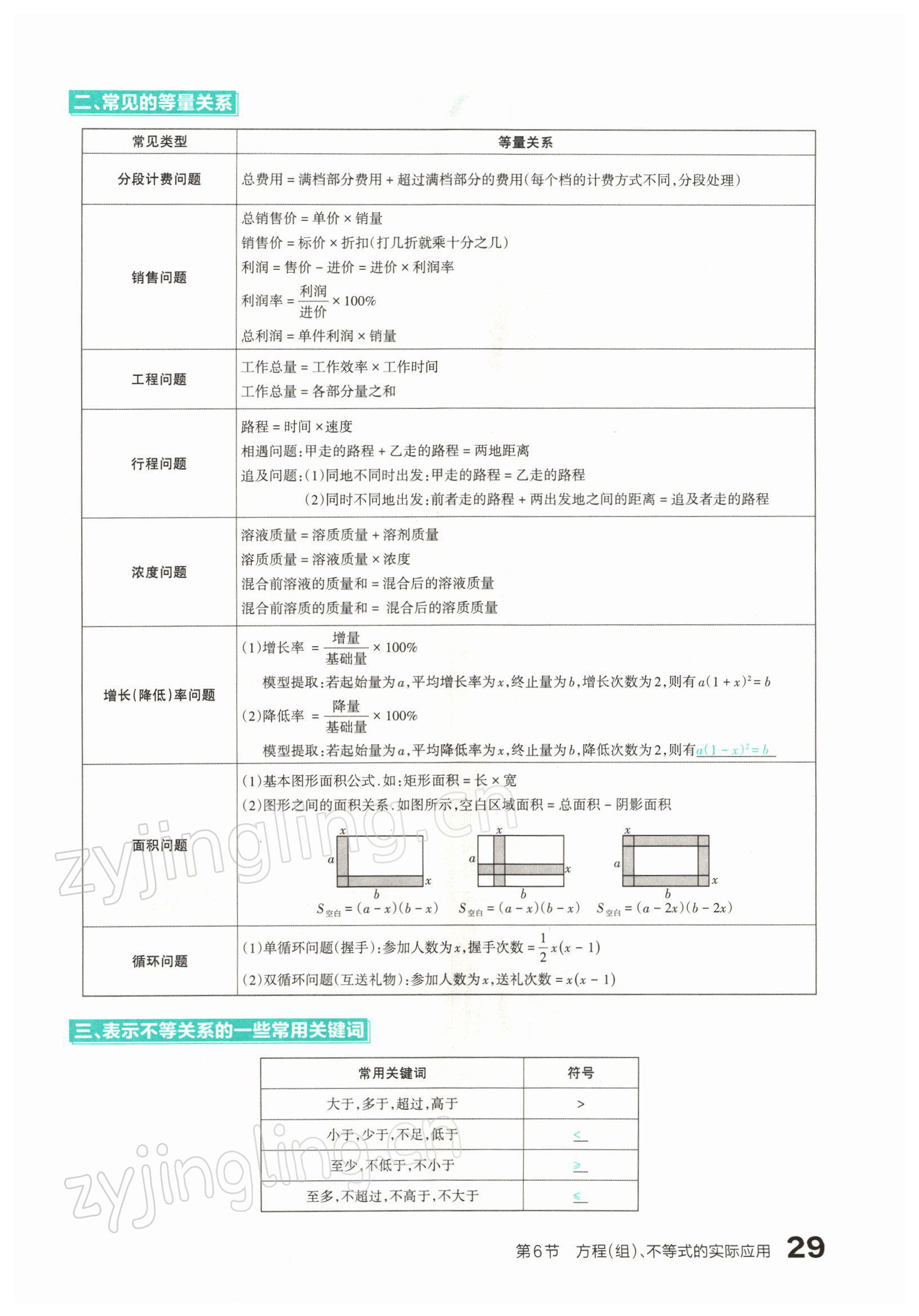 2022年滾動(dòng)遷移中考總復(fù)習(xí)數(shù)學(xué)山西專版 參考答案第85頁(yè)