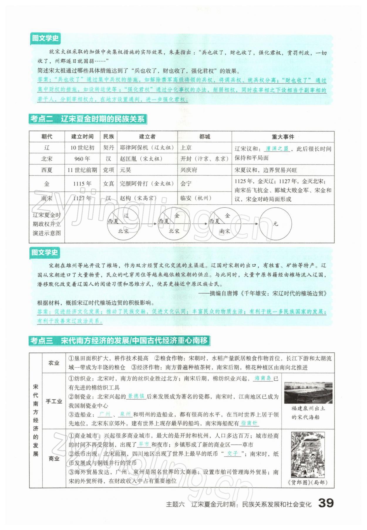 2022年滾動(dòng)遷移中考總復(fù)習(xí)歷史山西專(zhuān)版 參考答案第73頁(yè)