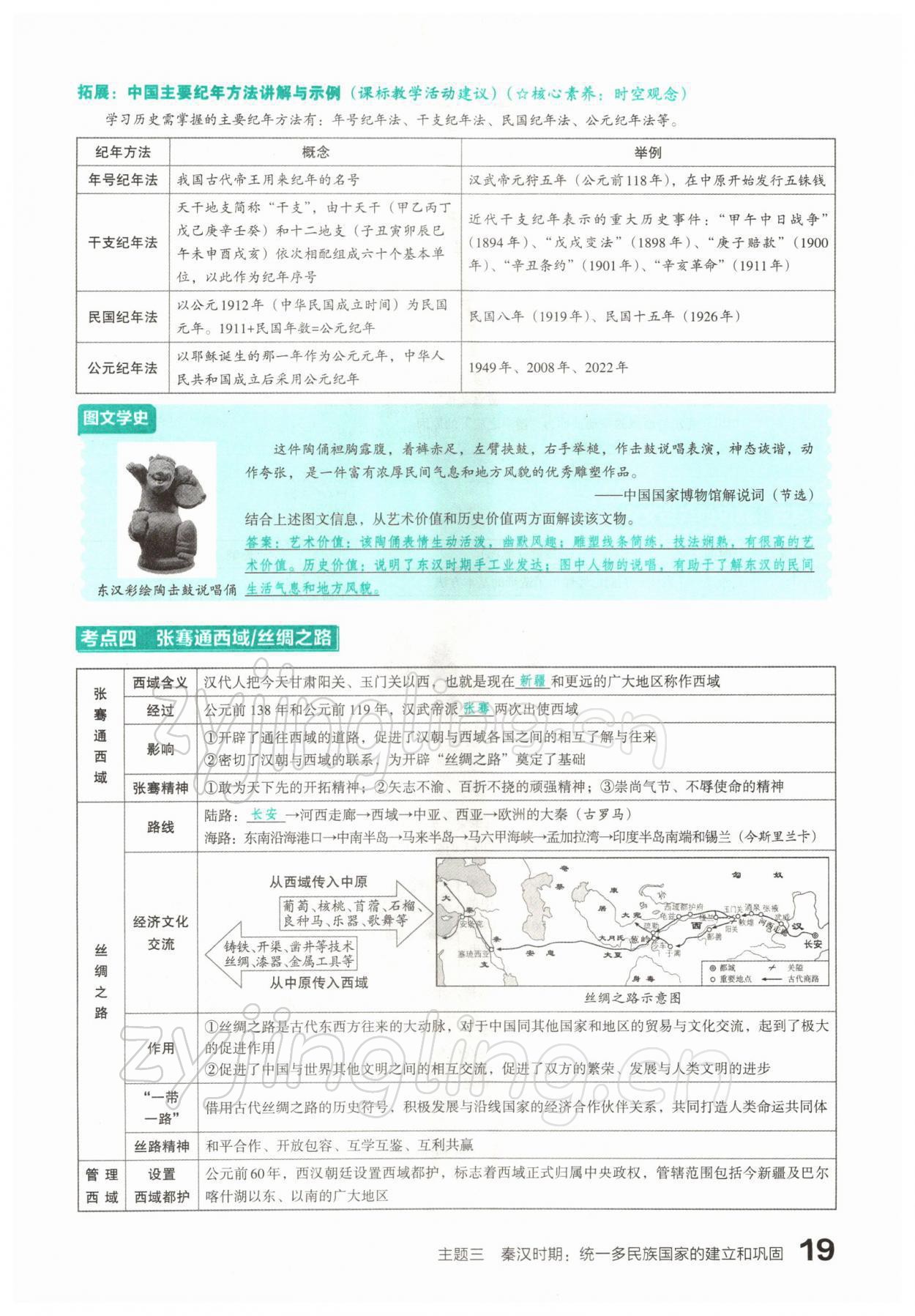 2022年滾動遷移中考總復(fù)習(xí)歷史山西專版 參考答案第33頁