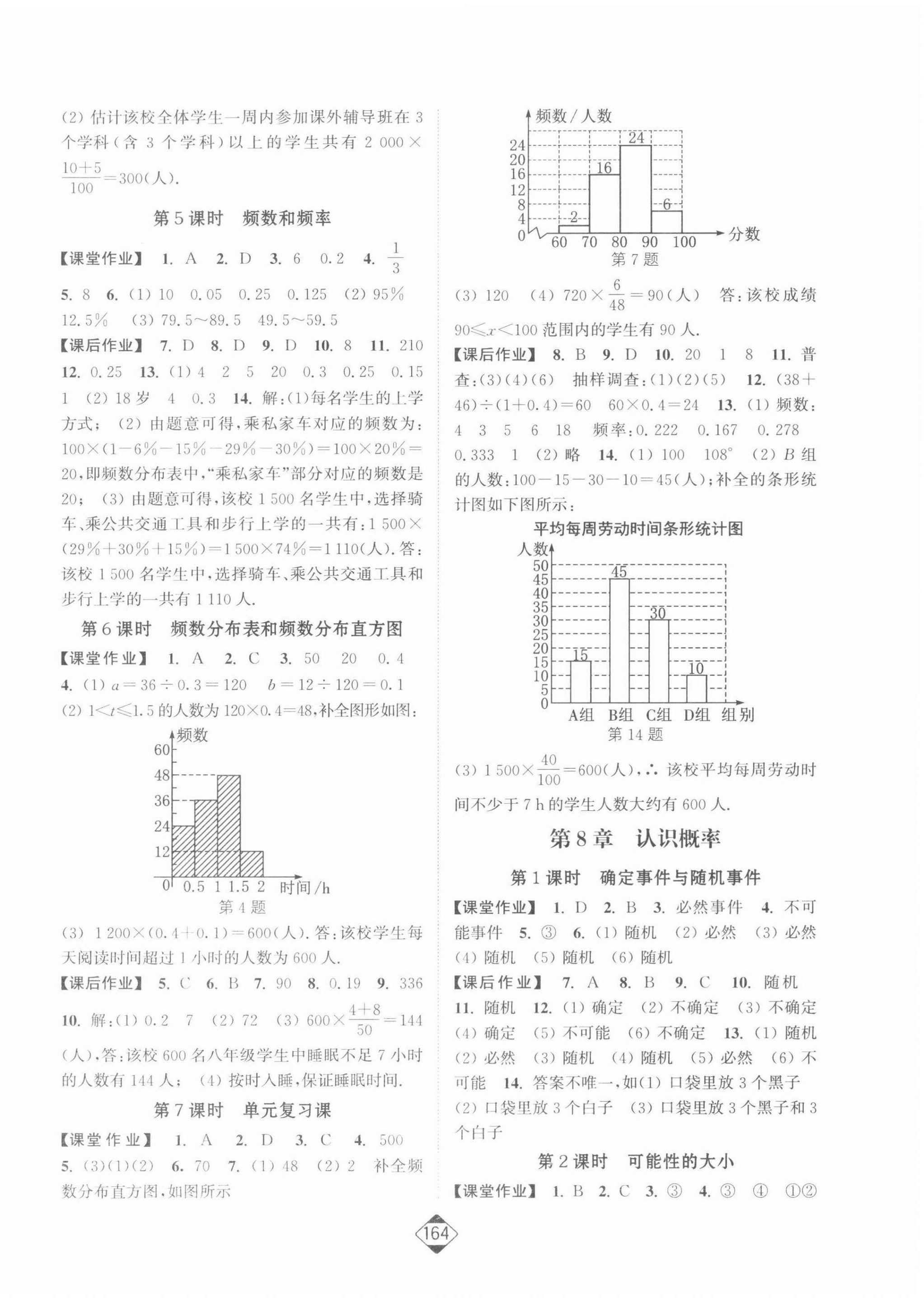 2022年輕松作業(yè)本八年級(jí)數(shù)學(xué)下冊(cè)蘇科版 參考答案第2頁