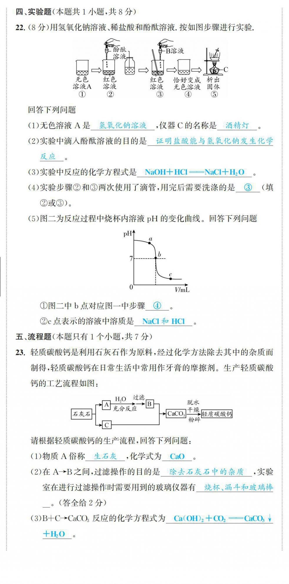 2022年驕子1號(hào)九年級(jí)化學(xué)下冊(cè)人教版 第14頁(yè)