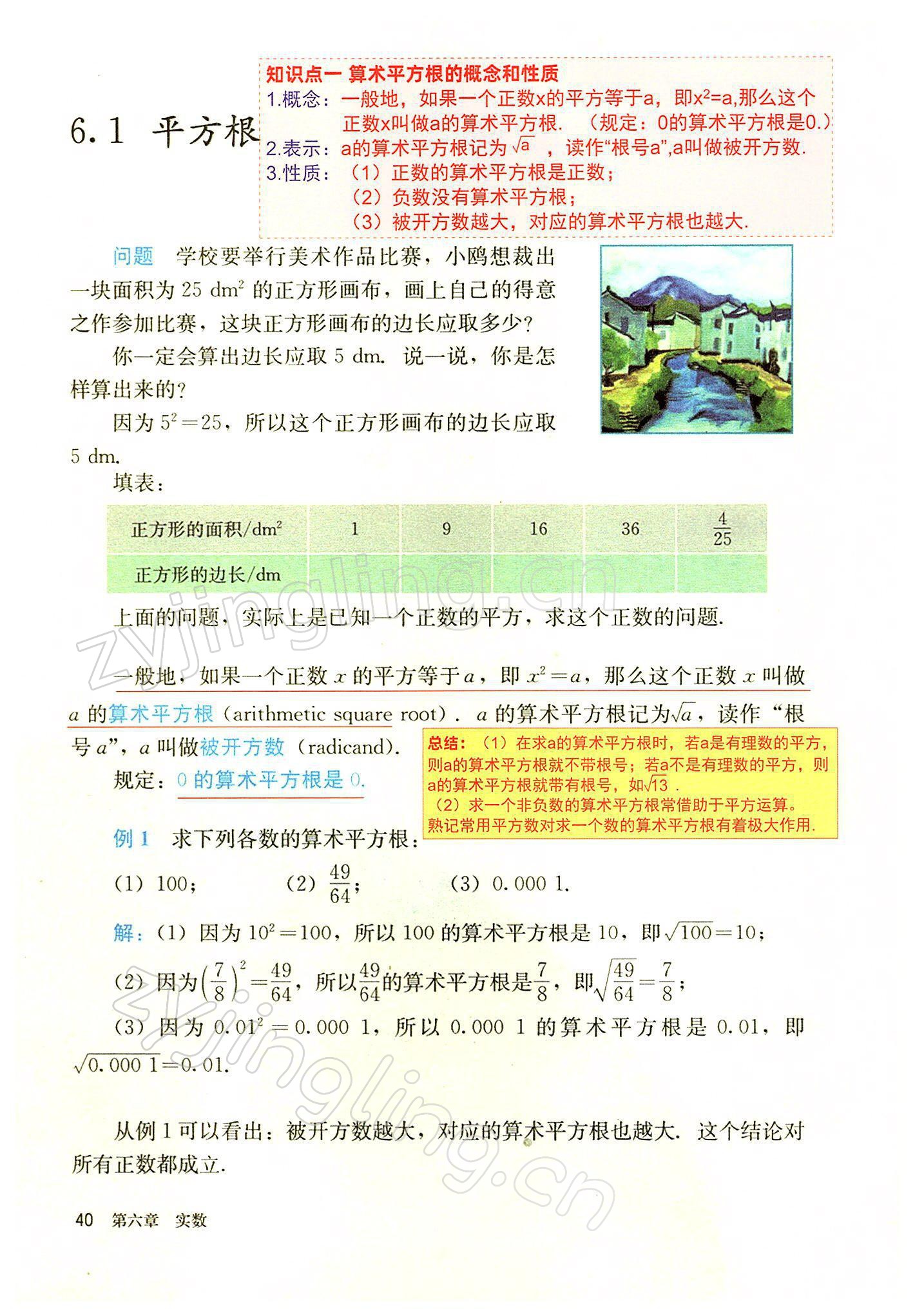 2022年教材課本七年級數(shù)學(xué)下冊人教版 參考答案第40頁