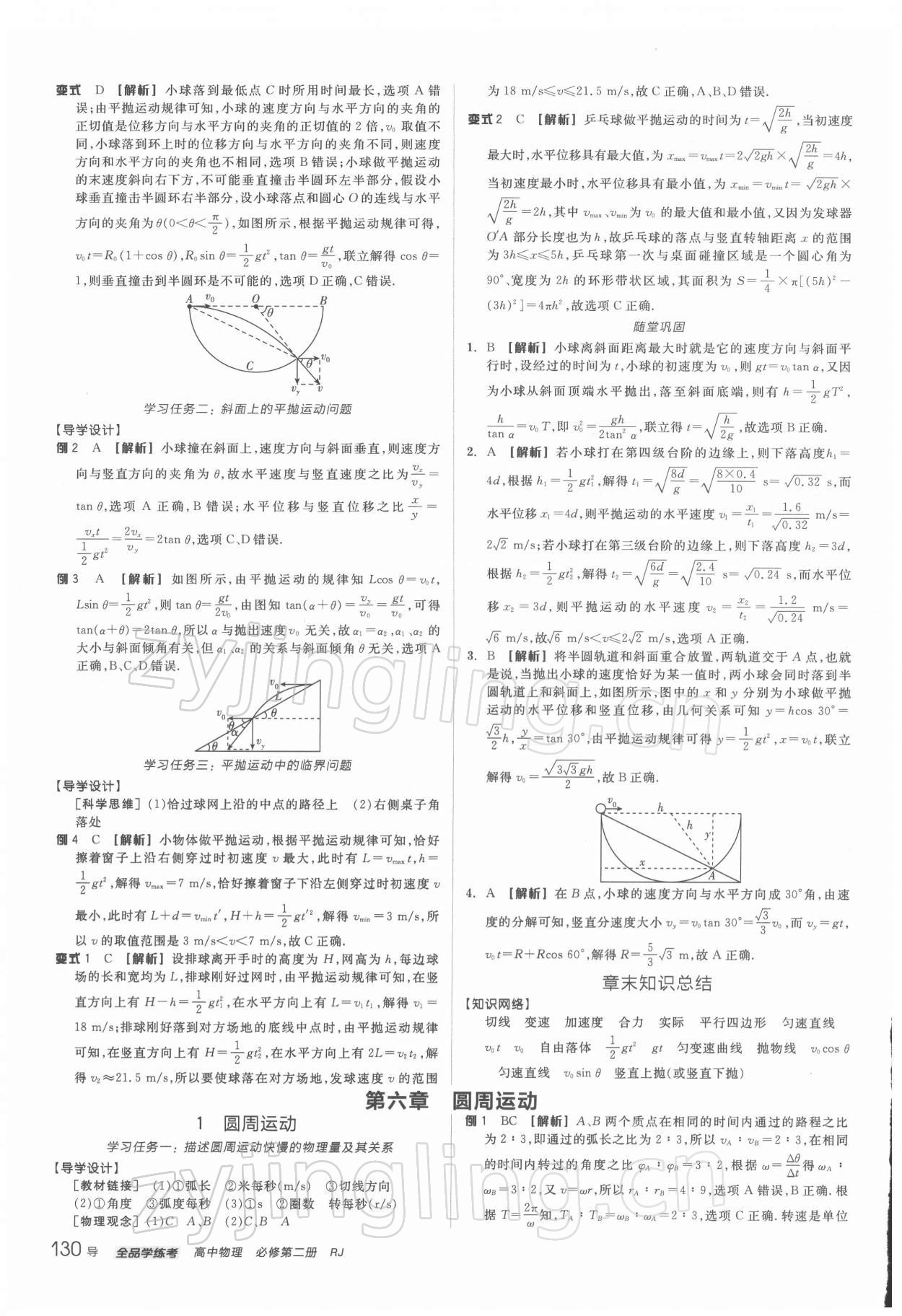 2021年全品學練考高中物理必修2人教版 第4頁