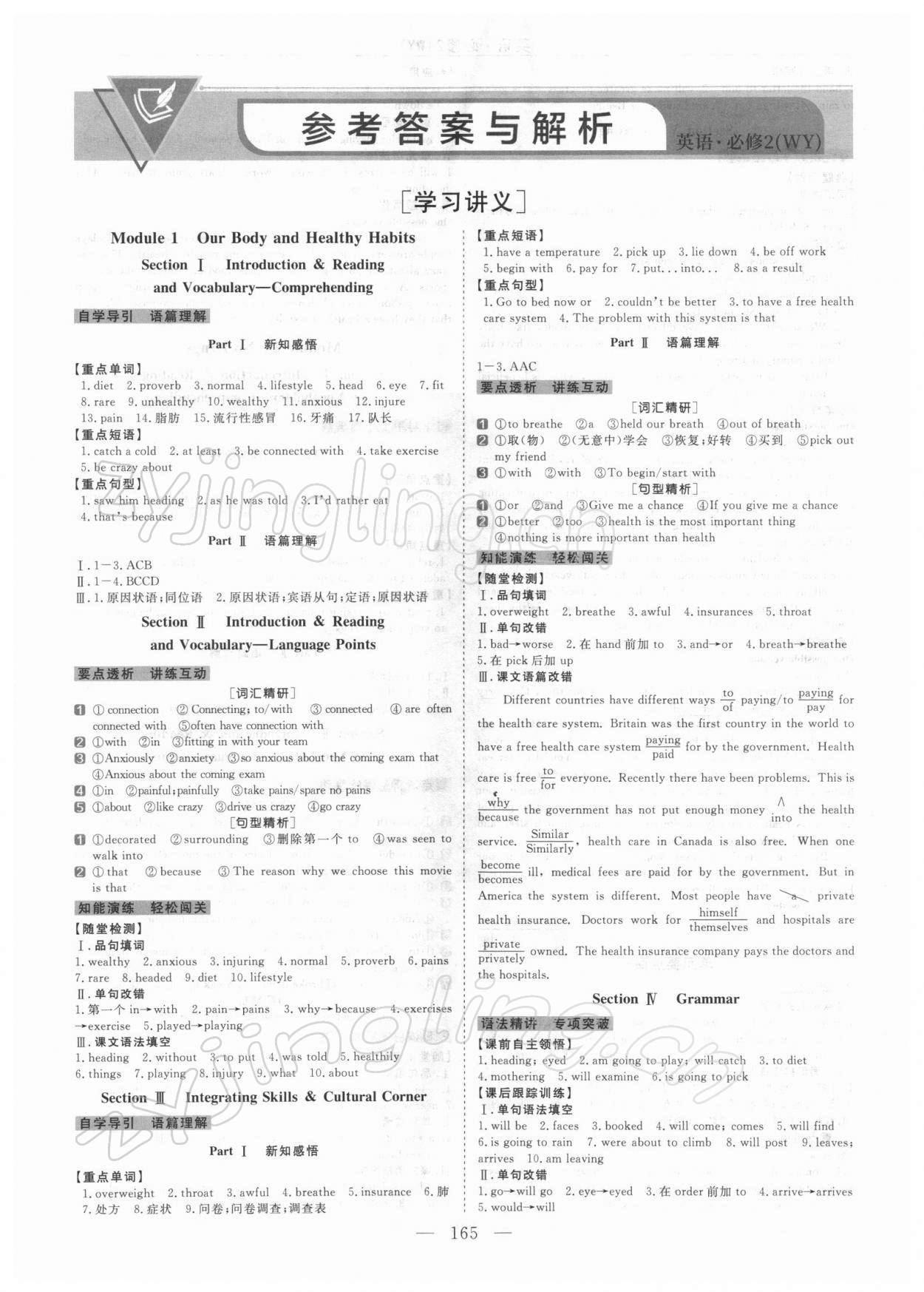 2021年高中同步創(chuàng)新課堂優(yōu)化方案高中英語必修2人教版 第1頁