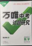 2022年萬唯中考試題研究數(shù)學四川專版