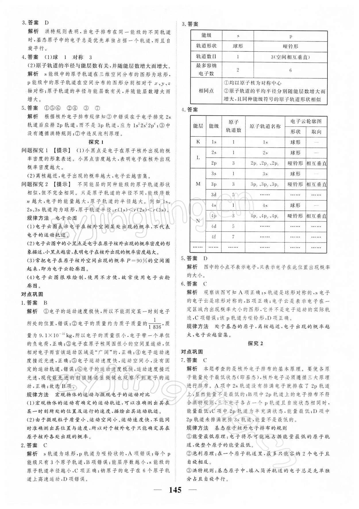 2021年高考調(diào)研衡水重點(diǎn)中學(xué)新教材同步學(xué)案高中化學(xué)選修2人教版 第3頁(yè)