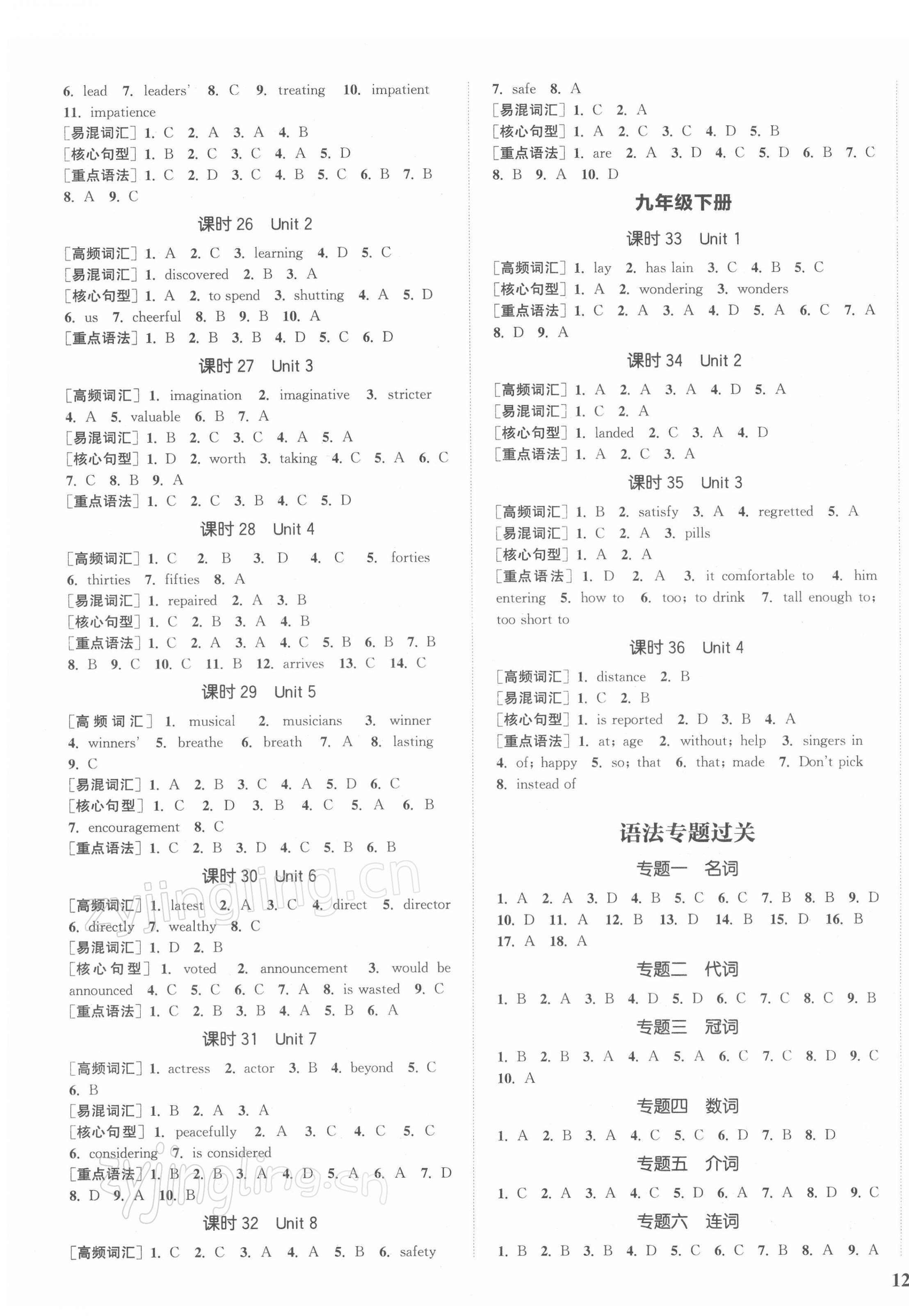 2022年通城1典中考復(fù)習(xí)方略英語鹽城專用 第3頁