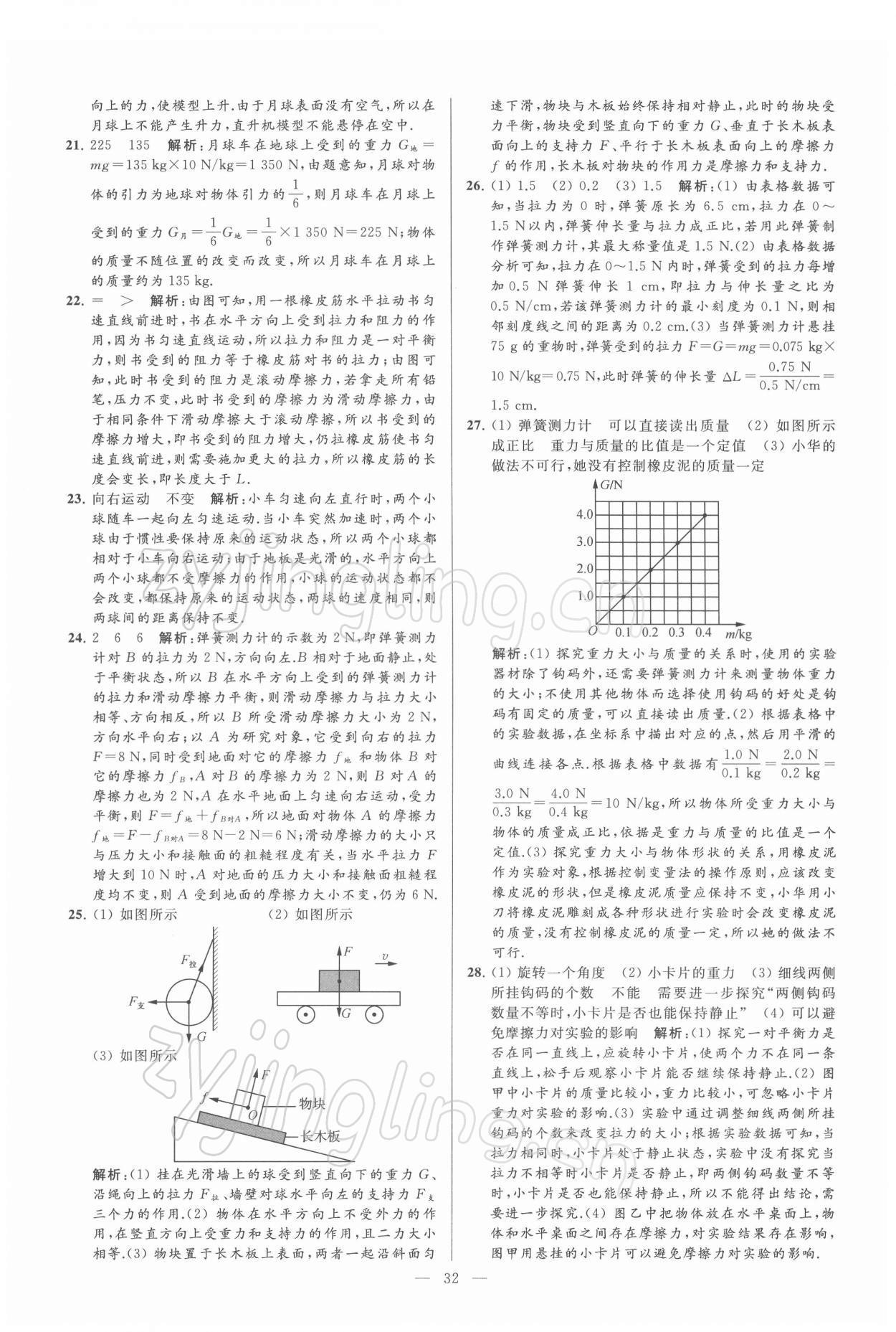 2022年亮點(diǎn)給力大試卷九年級物理下冊蘇科版 第32頁