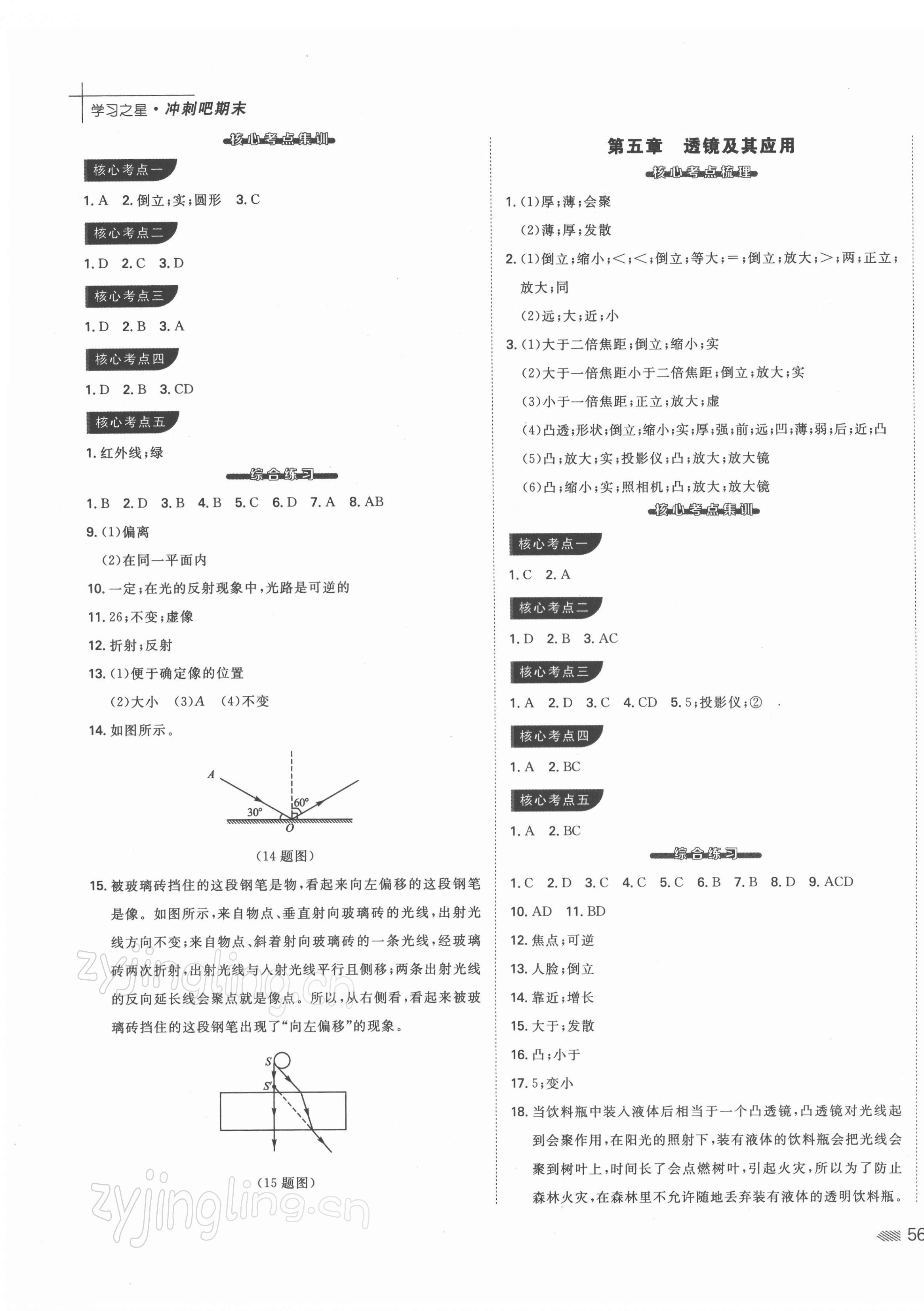 2022年冲刺吧期末八年级物理上册人教版大连专版&nbsp;第3页