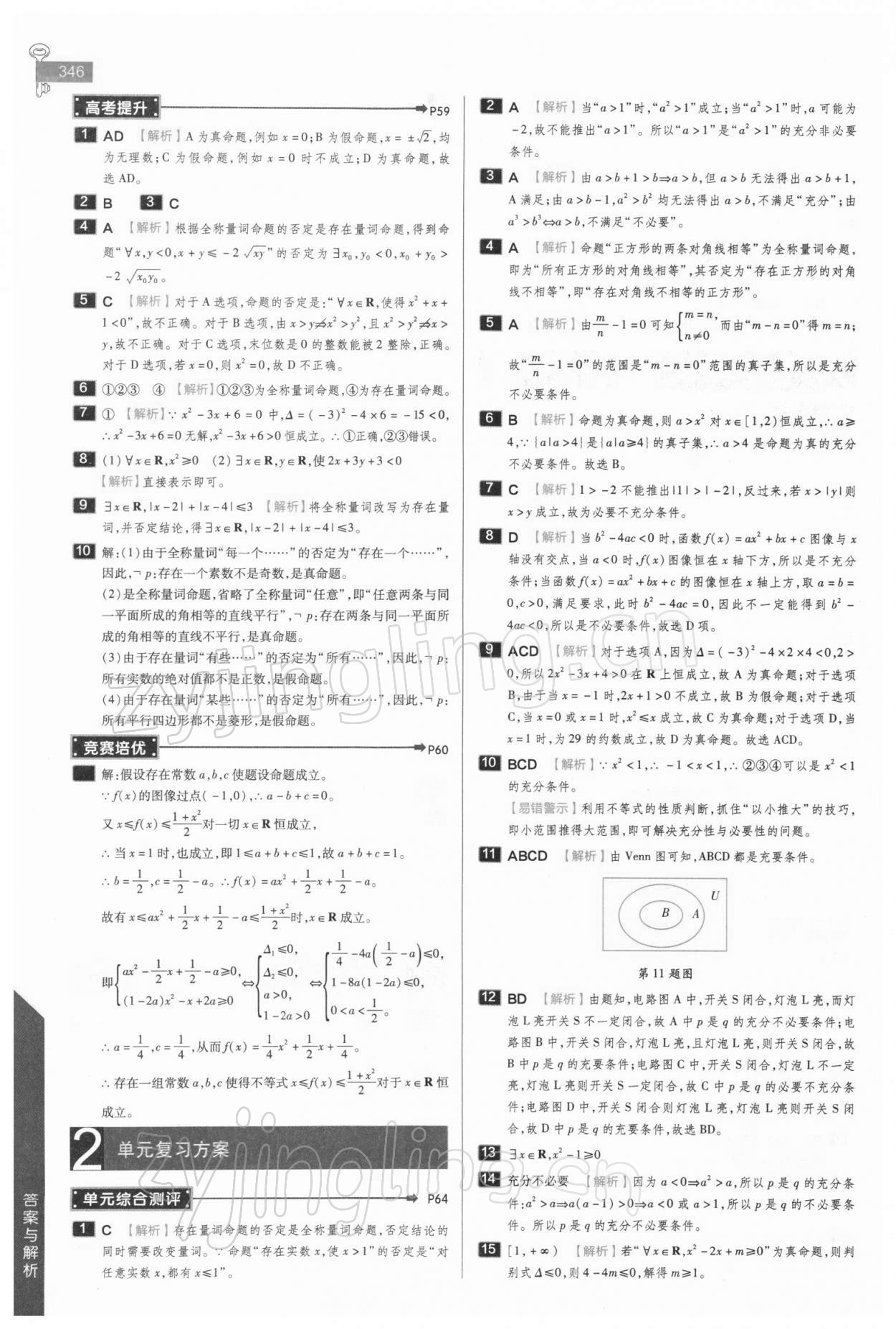 2021年教材完全解讀高中數(shù)學(xué)必修第一冊蘇教版 第6頁