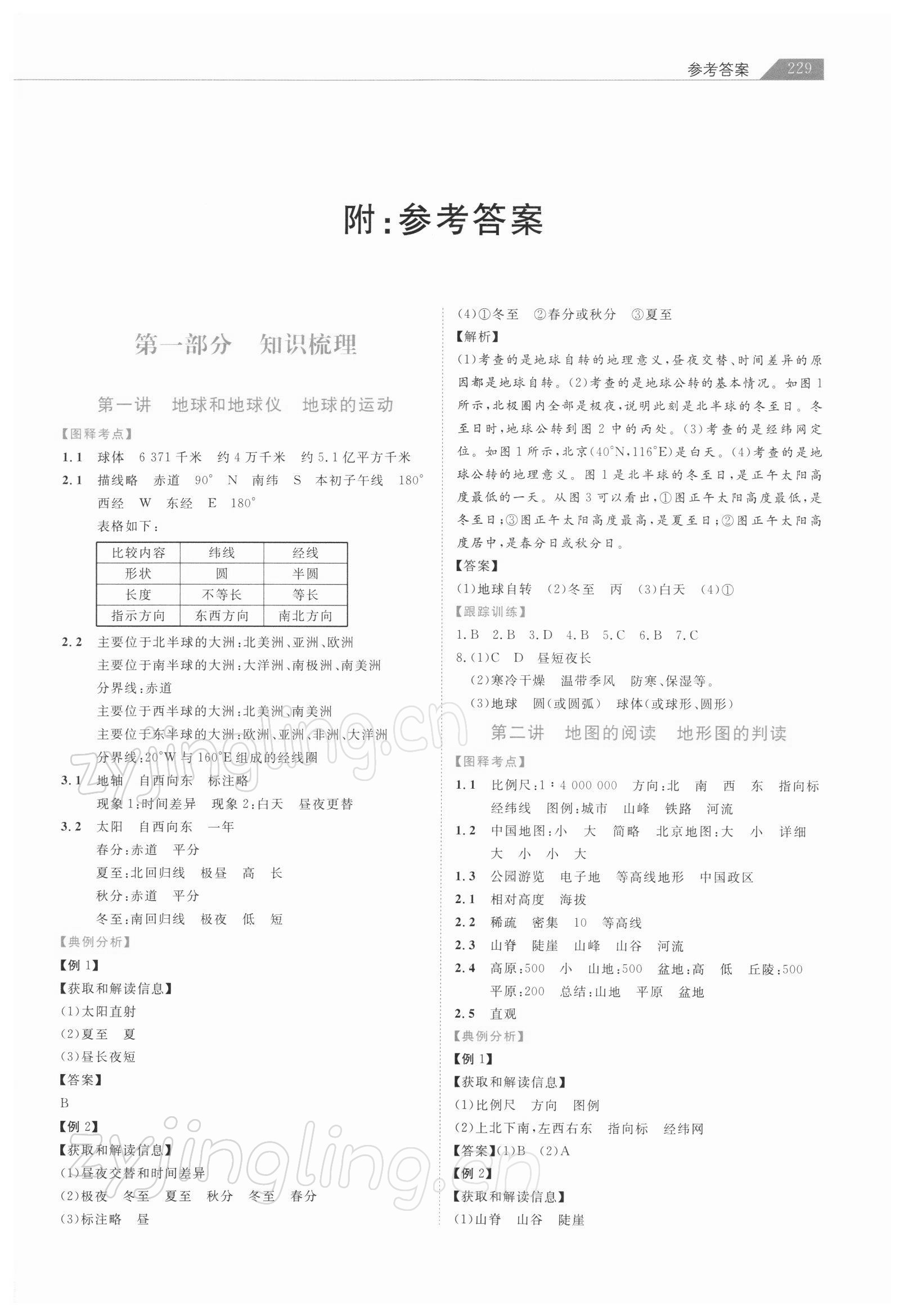 2022年知識圖譜初中地理 第1頁