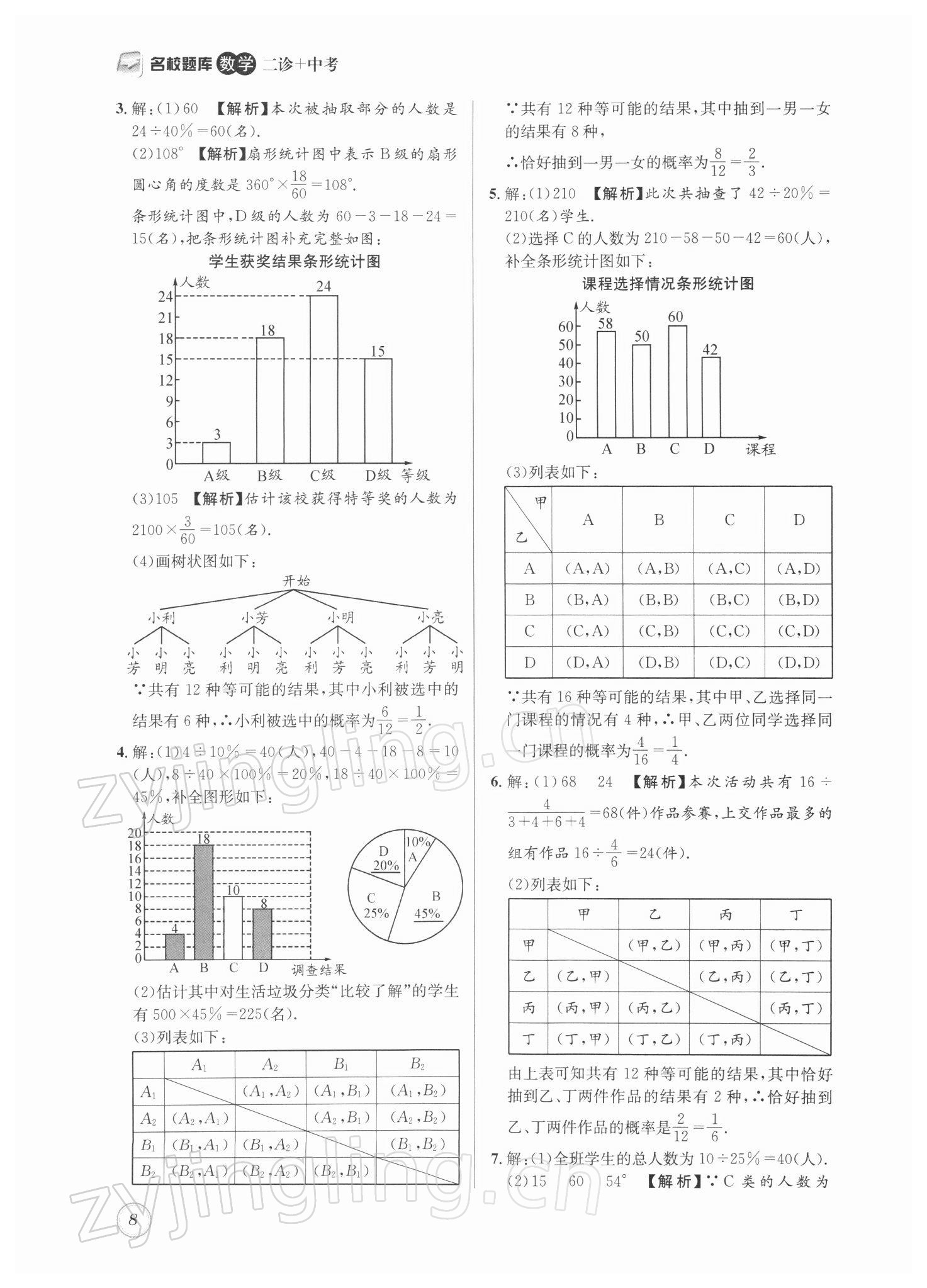 2022年名校題庫數(shù)學(xué)中考 第8頁