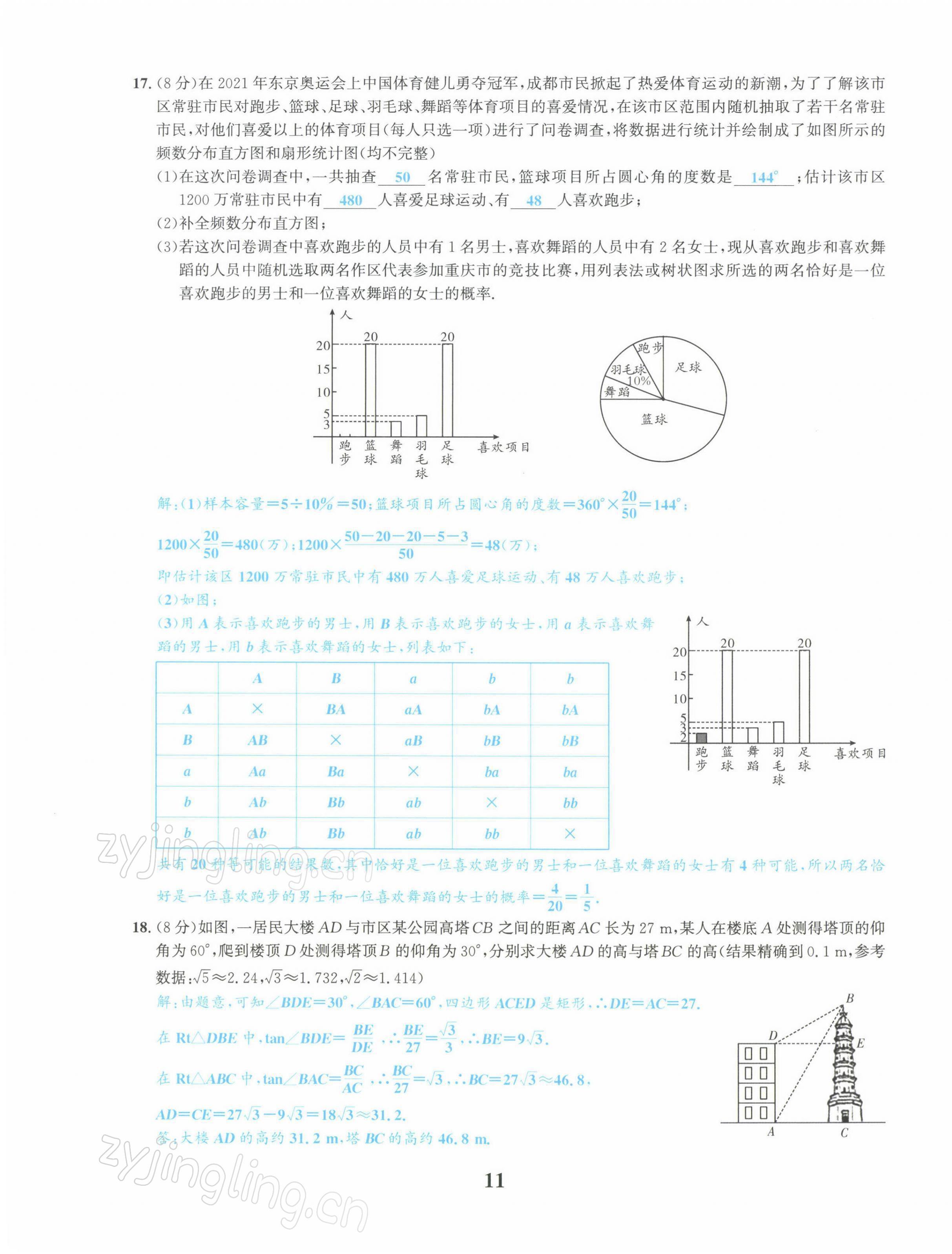 2022年中考1號(hào)數(shù)學(xué) 第11頁(yè)