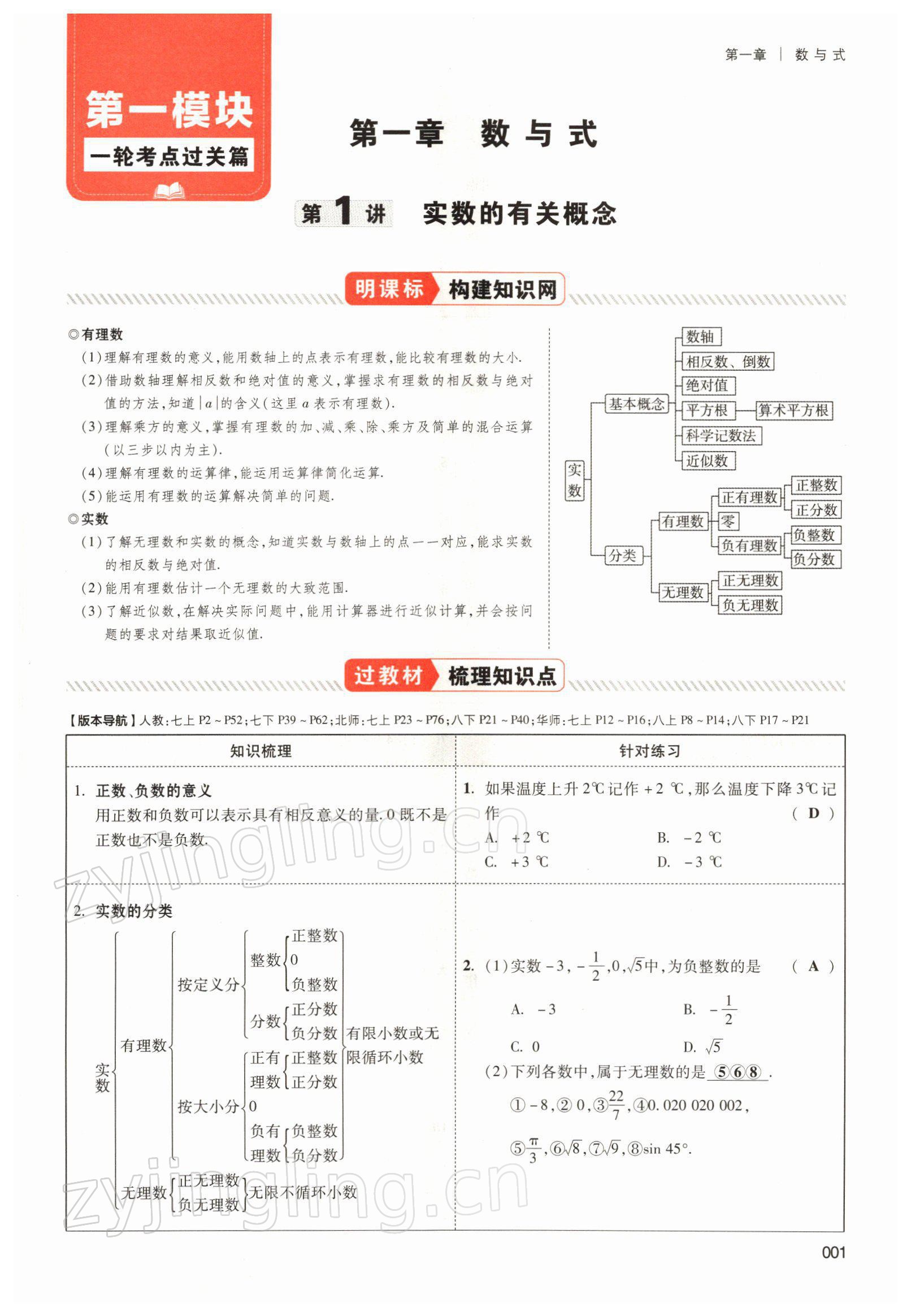 2022年中考狀元數(shù)學 參考答案第7頁